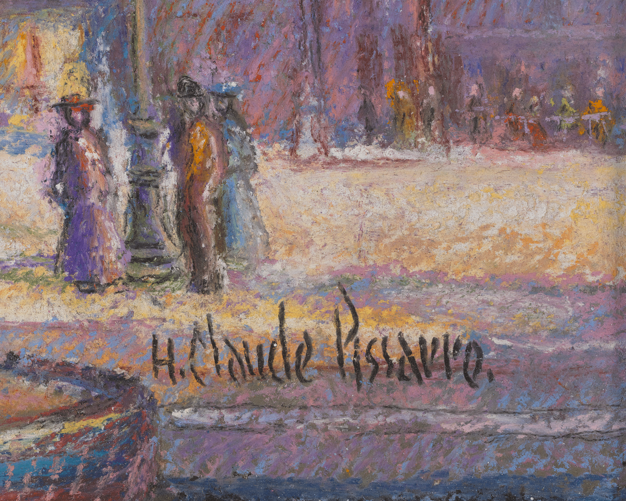 Marseille La Cannebière by H. Claude Pissarro