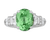 Raymond Yard Unheated Green Paraiba Ring, 3.65 Carats