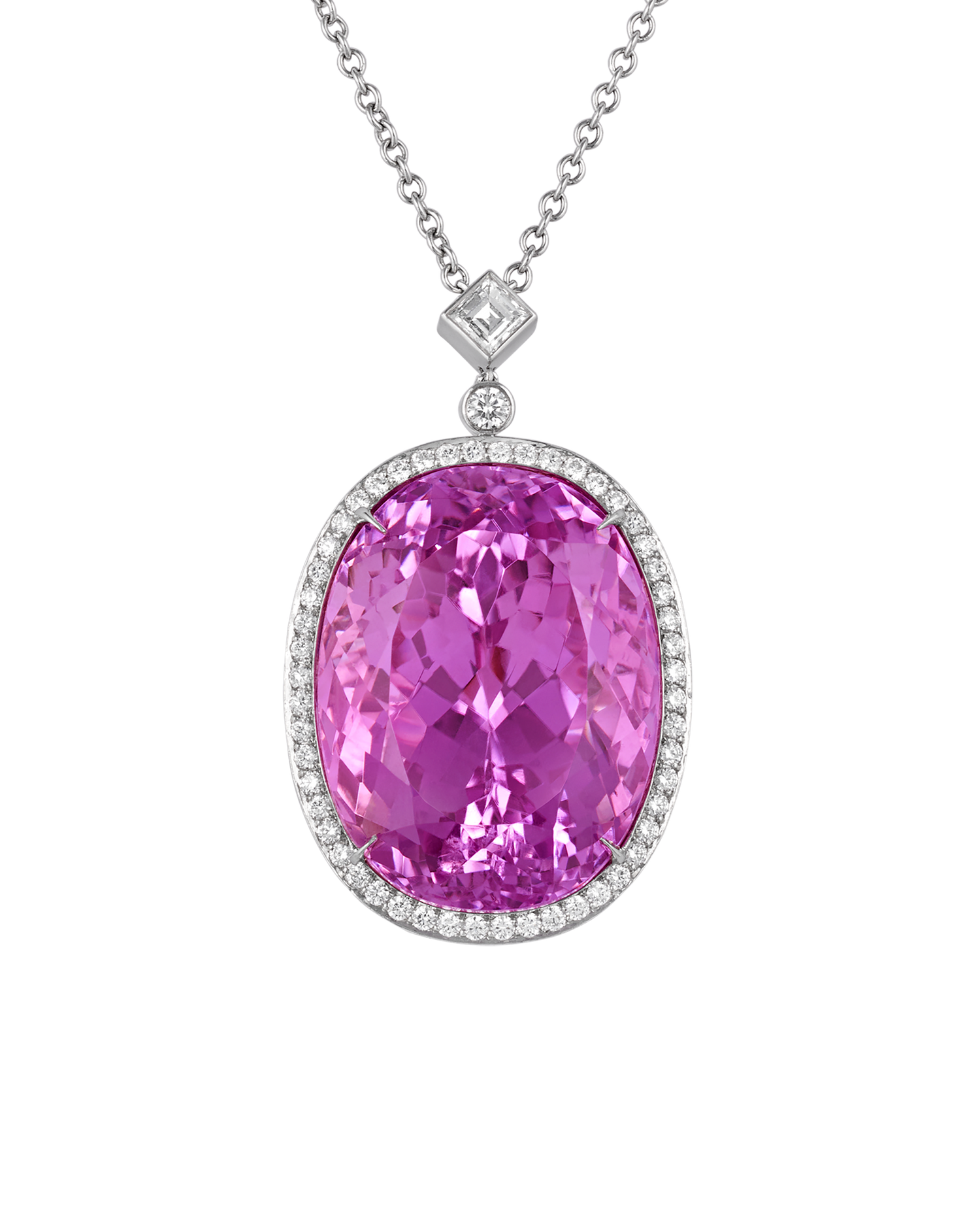 Tiffany & Co. Kunzite Pendant, 50.00 Carats