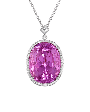 Tiffany & Co. Kunzite Pendant, 50.00 Carats