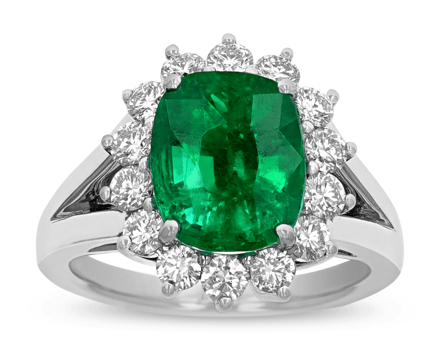Colombian Emerald Ring, 4.68 Carats