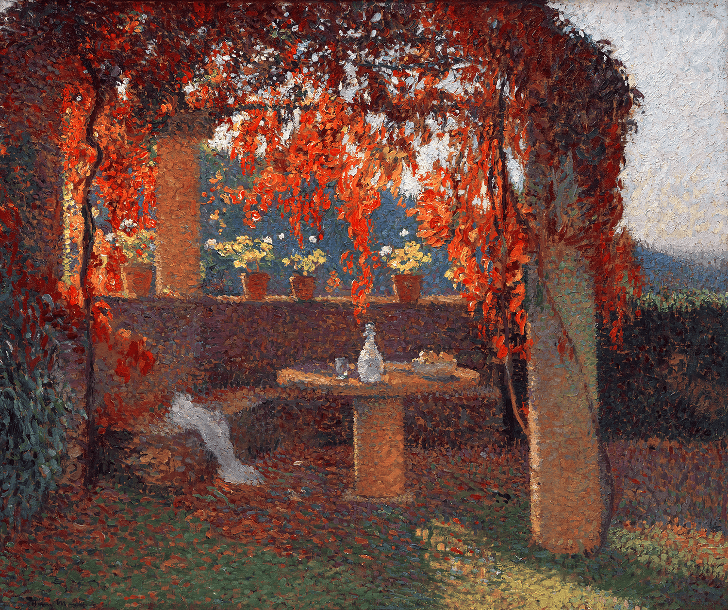 Tonnelle nord-ouest au Parc de Marquayrol (La Pergola) by Henri Martin