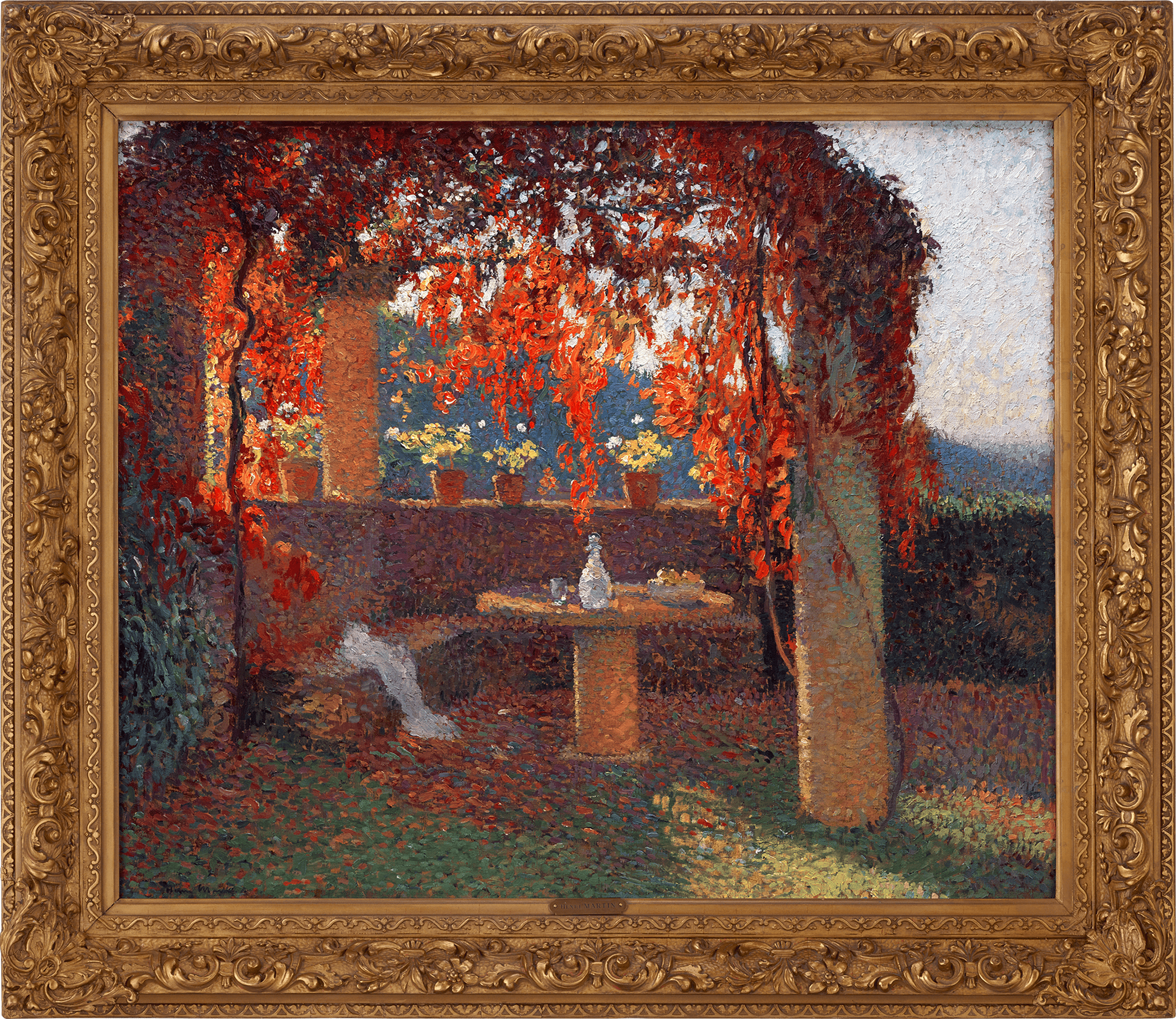 Tonnelle nord-ouest au Parc de Marquayrol (La Pergola) by Henri Martin