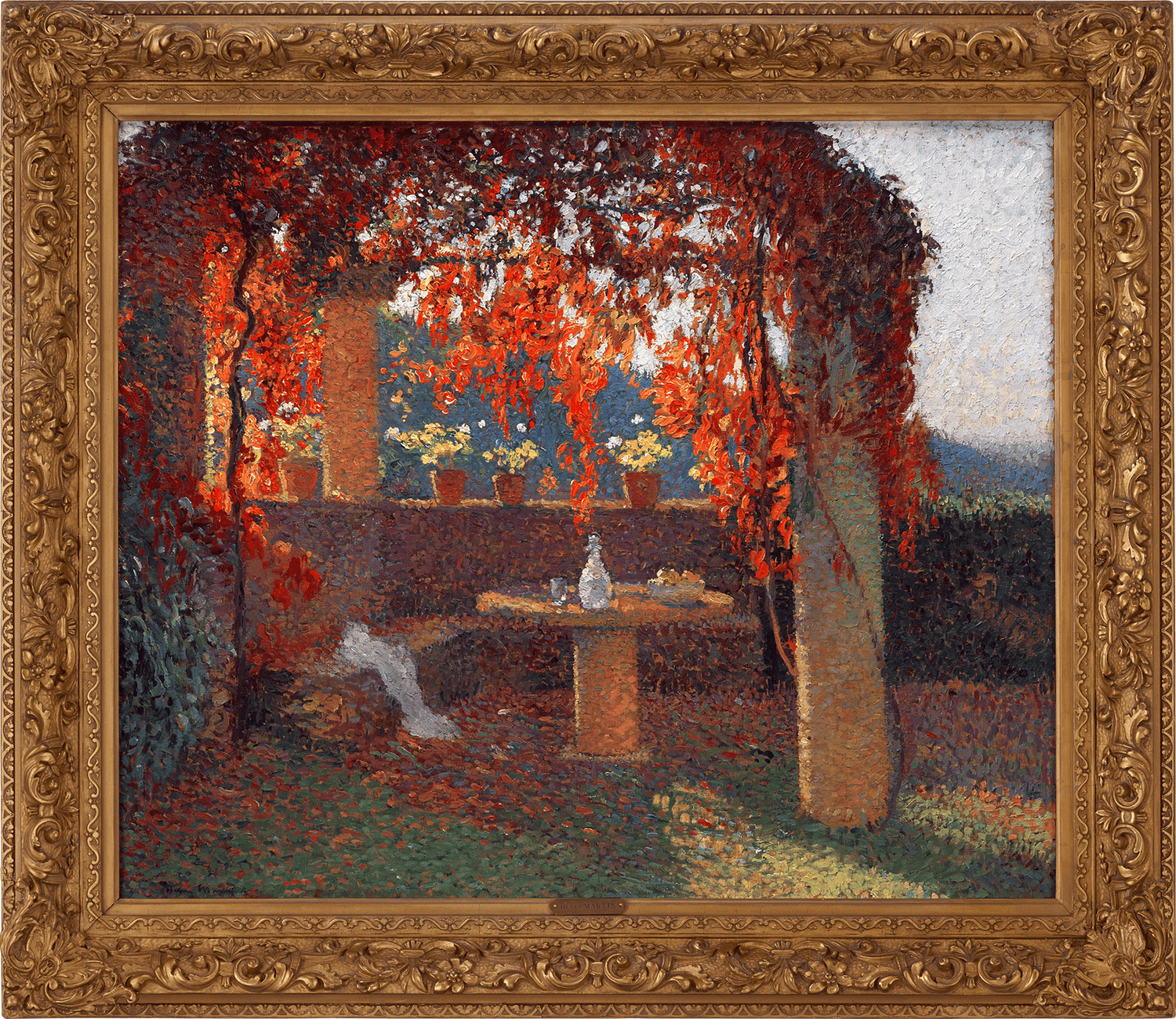Tonnelle nord-ouest au Parc de Marquayrol (La Pergola) by Henri Martin