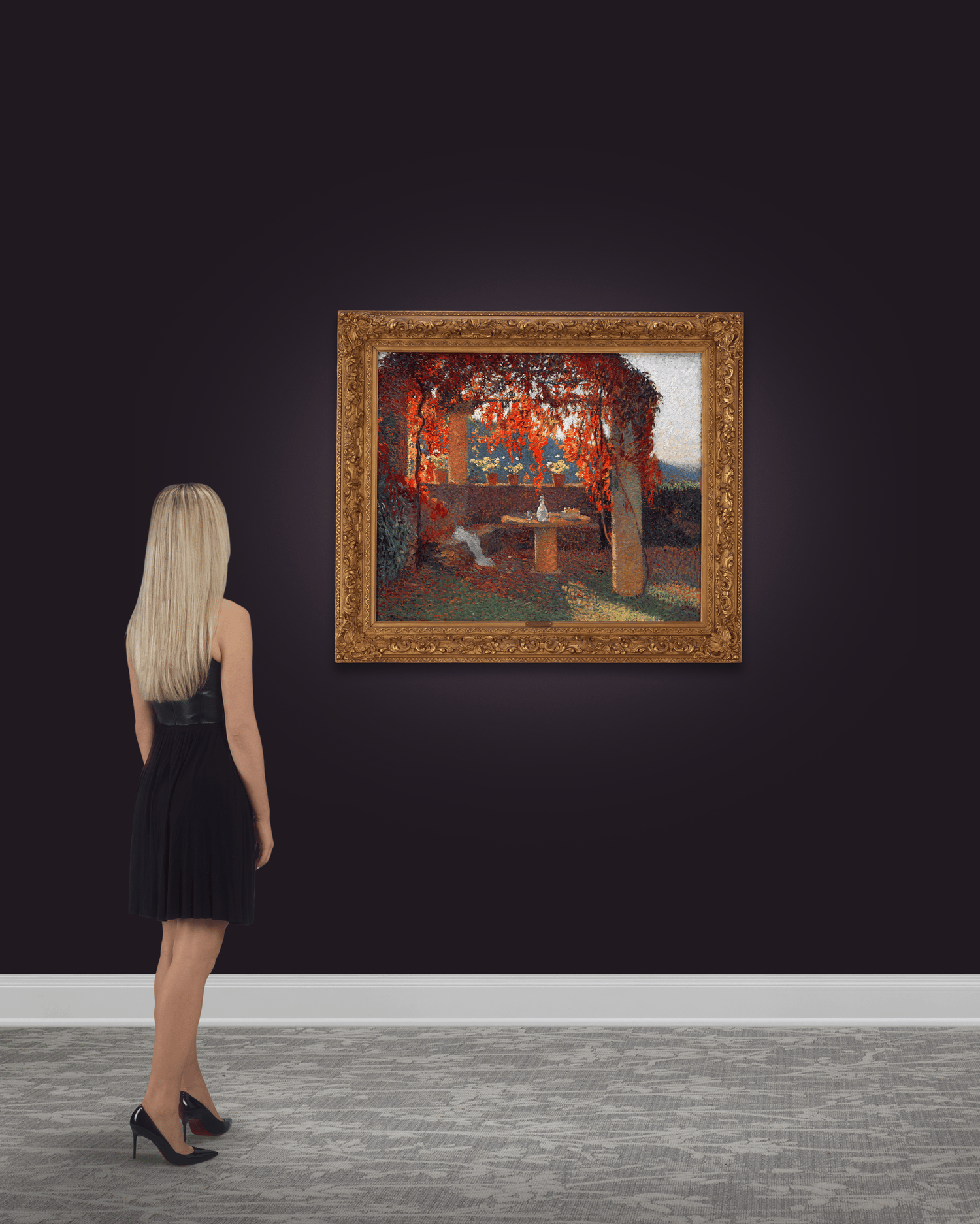 Tonnelle nord-ouest au Parc de Marquayrol (La Pergola) by Henri Martin