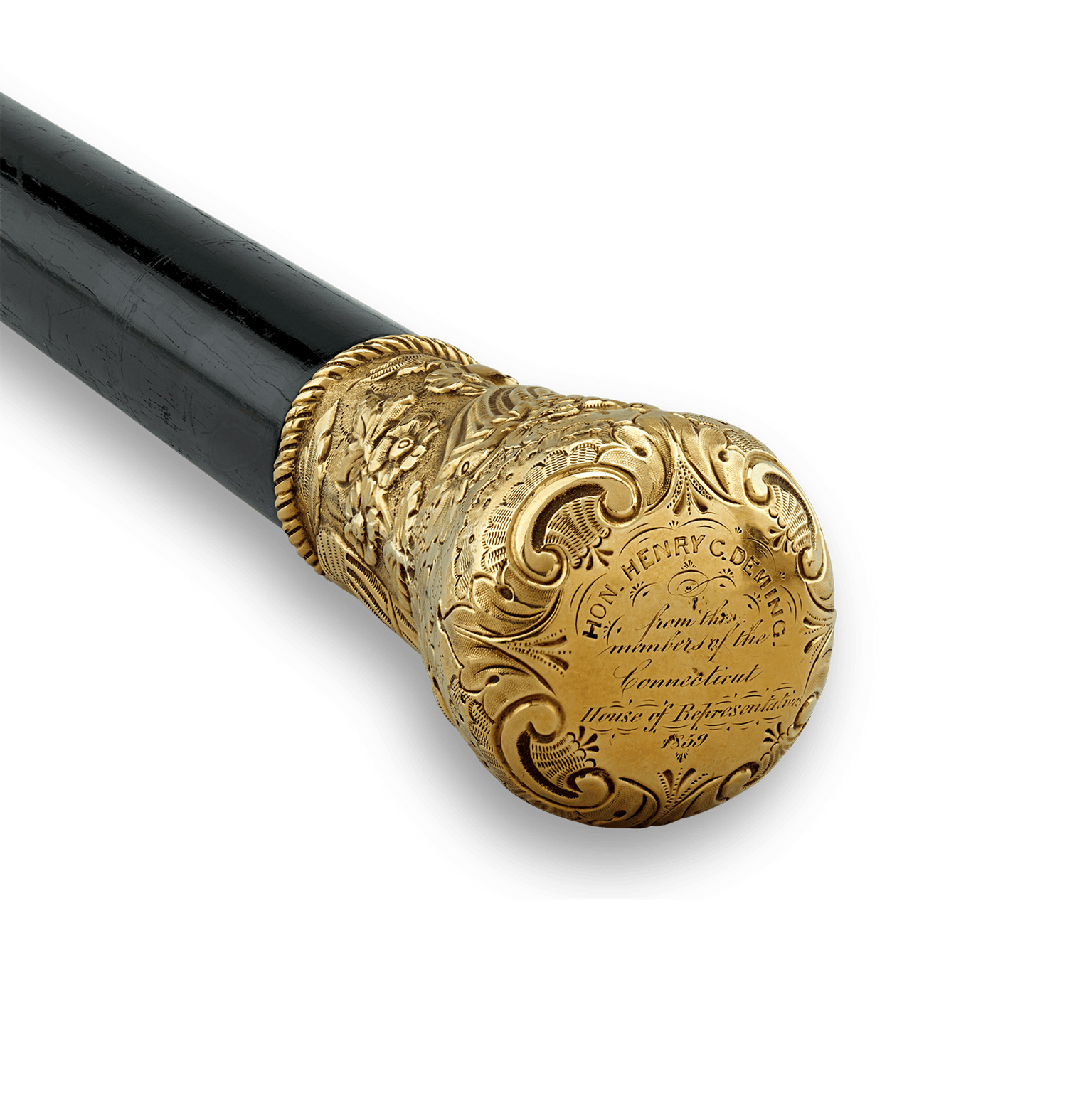 Gold Presentation Cane