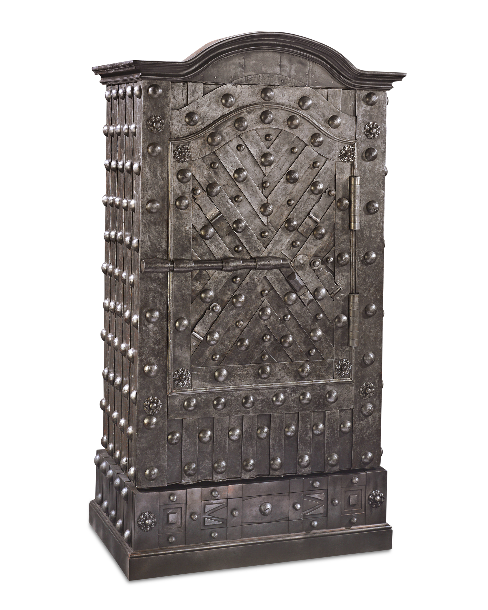 Italian Baroque Iron Safe