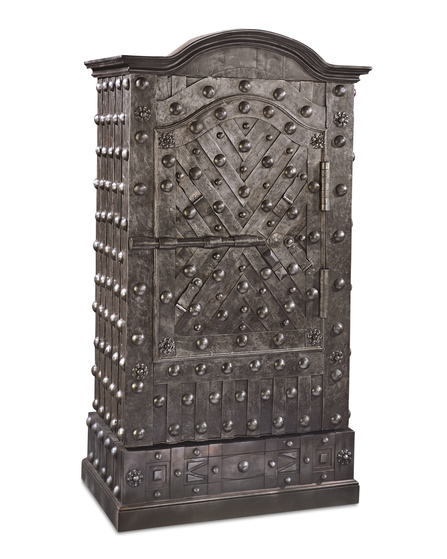 Italian Baroque Iron Safe