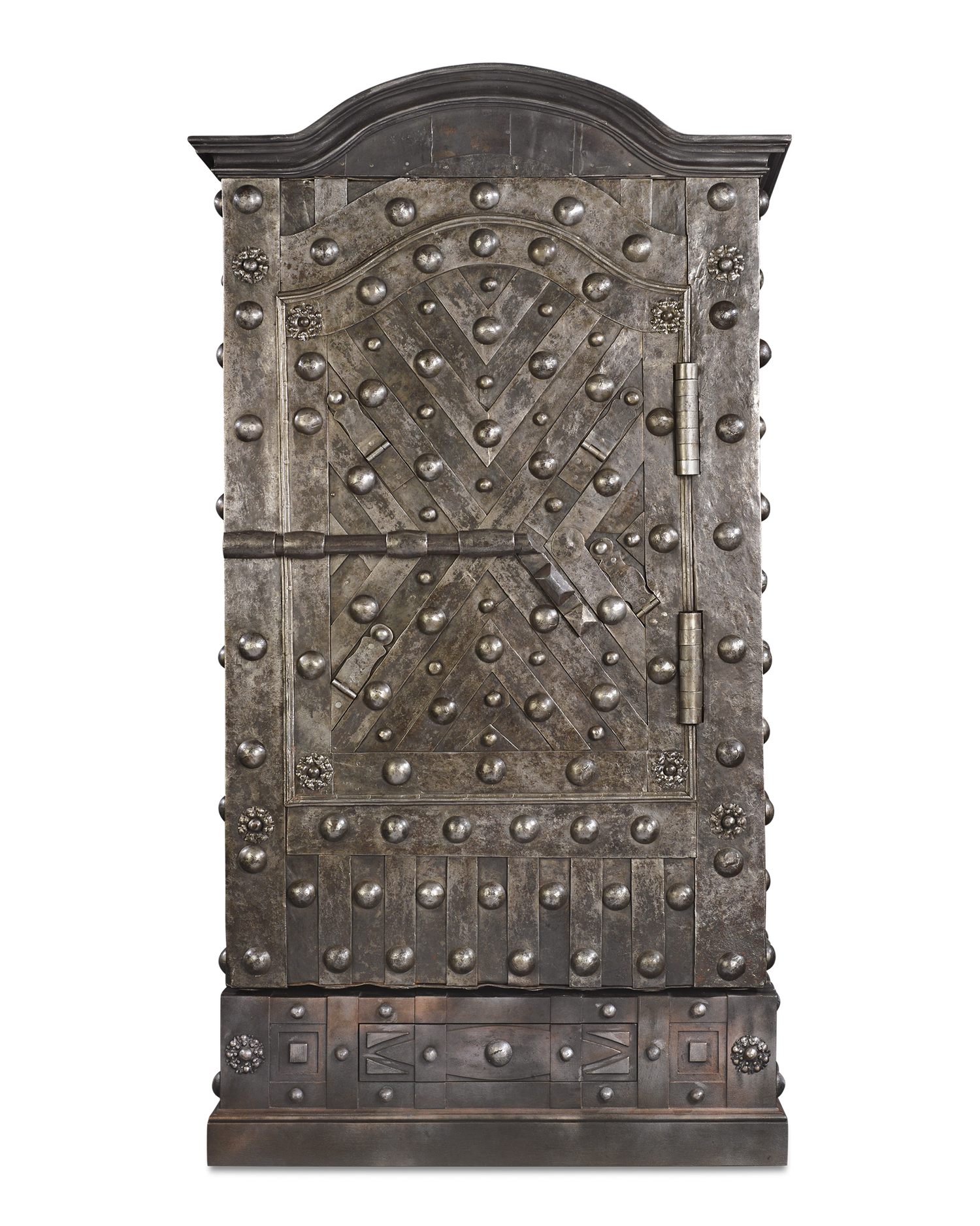 Italian Baroque Iron Safe