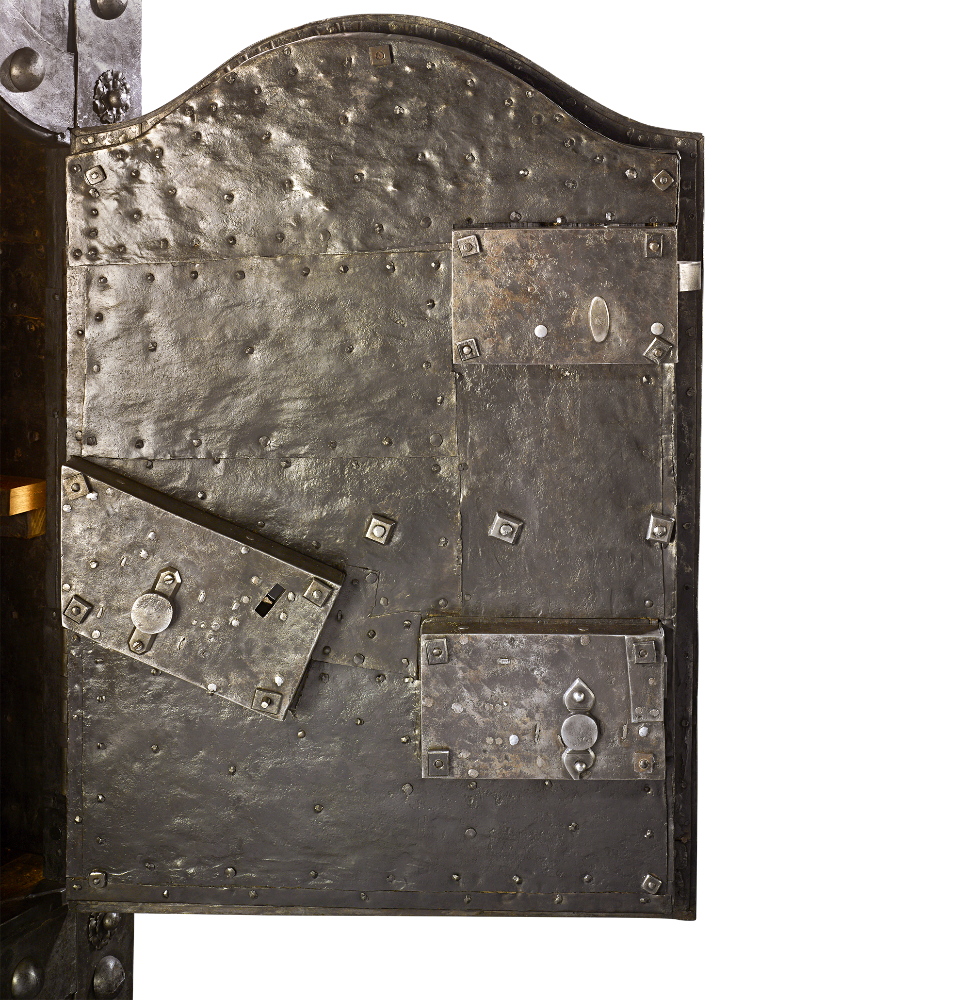 Italian Baroque Iron Safe