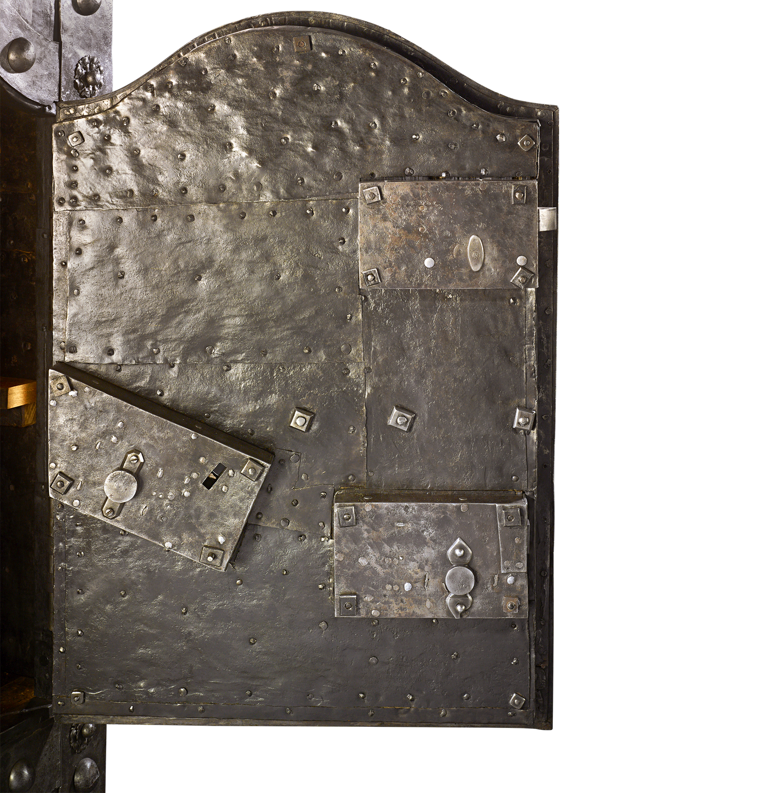 Italian Baroque Iron Safe