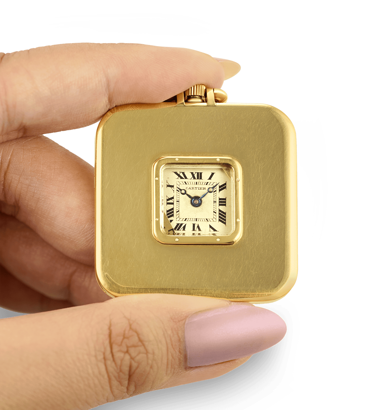 Cartier Gold Acte Mistere Pocket Watch