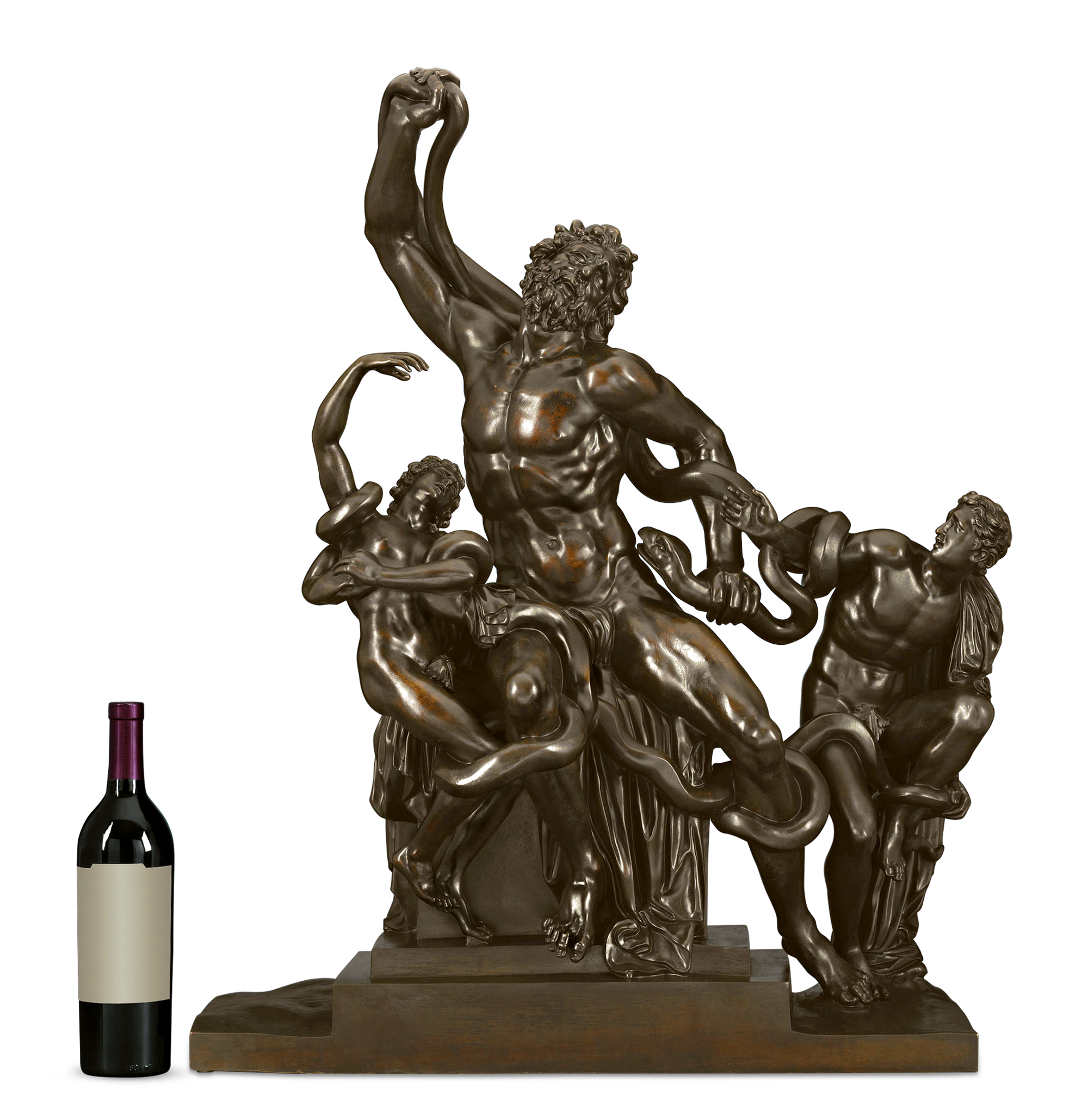 Laocoön and His Sons Bronze