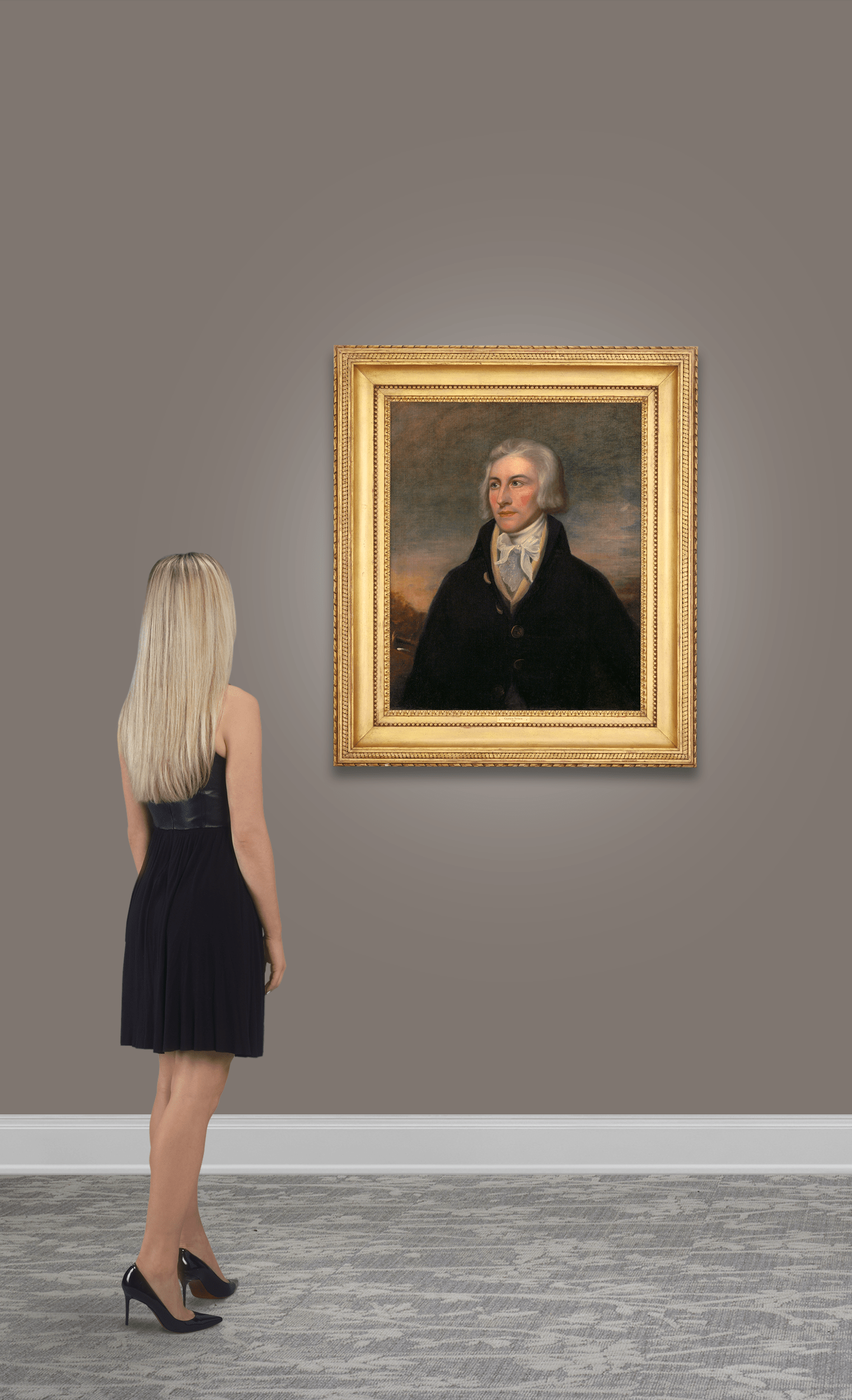 Portrait of Horatio Nelson attributed to Lemuel Abbott