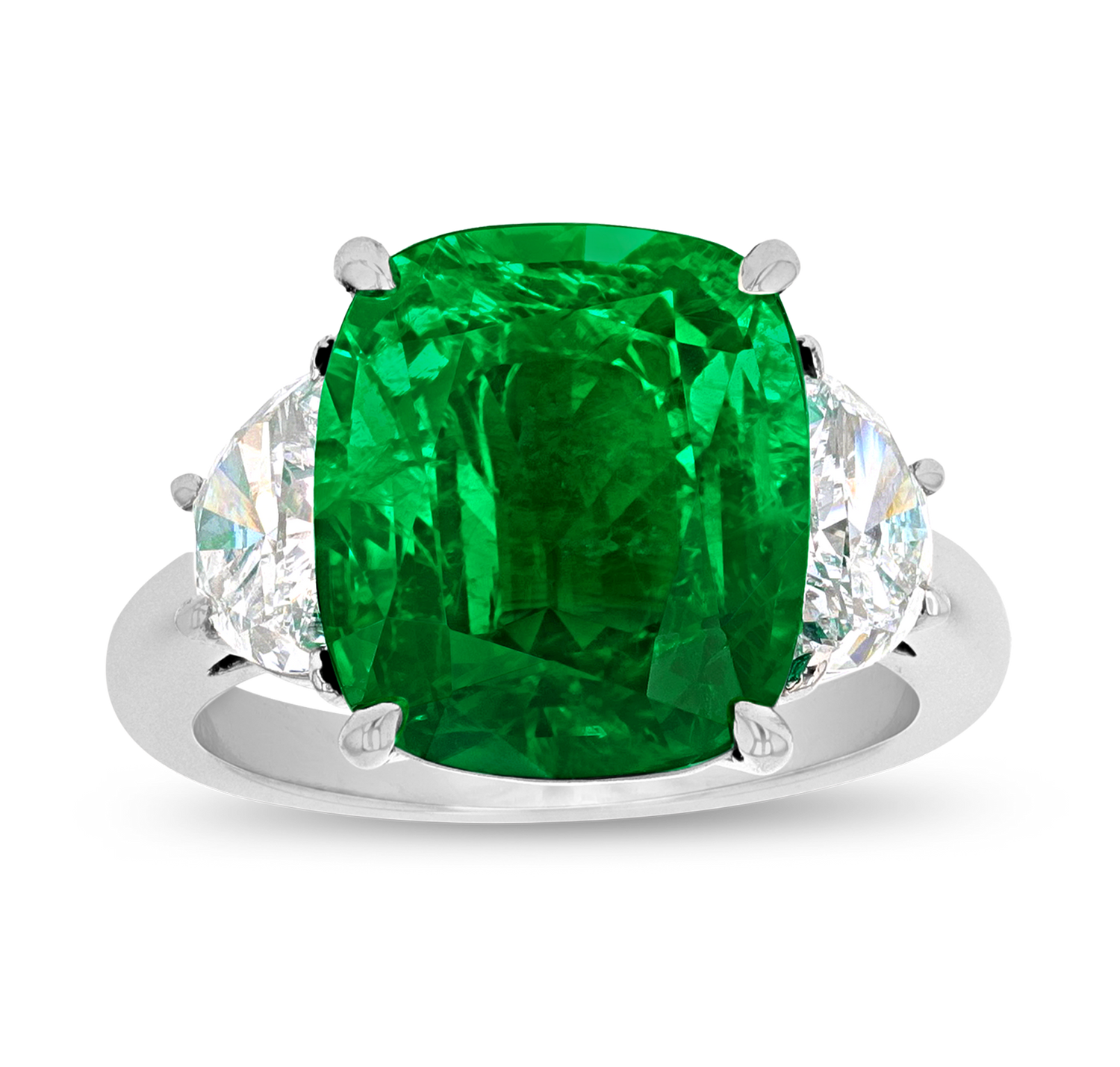 Zambian Emerald Ring, 7.04 Carats