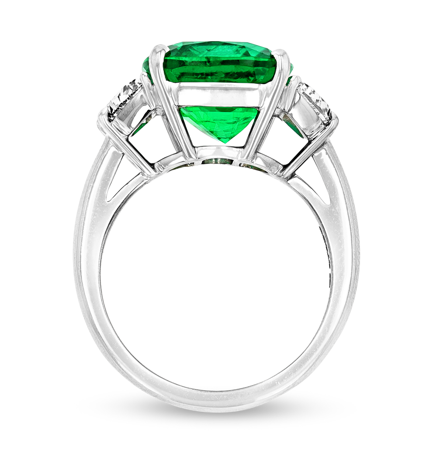 Zambian Emerald Ring, 7.04 Carats