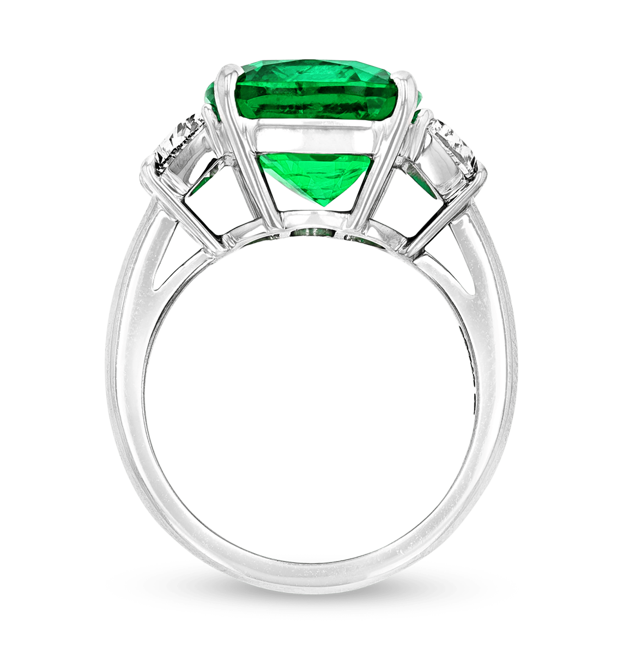 Zambian Emerald Ring, 7.04 Carats