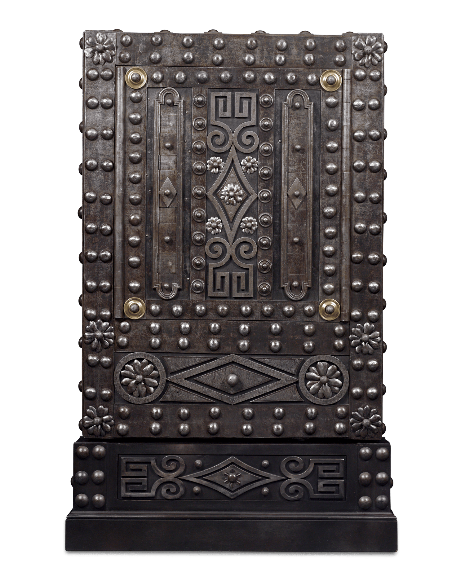 18th Century Italian Iron Floor Safe