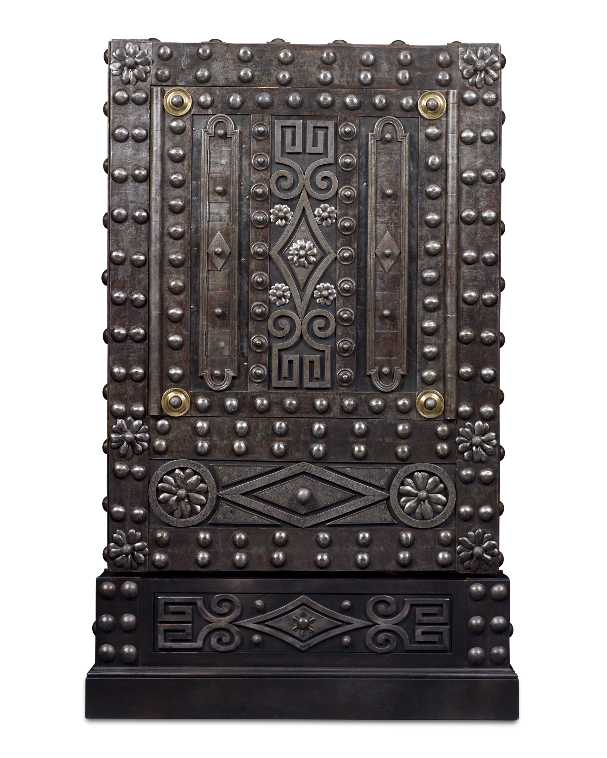 18th Century Italian Iron Floor Safe