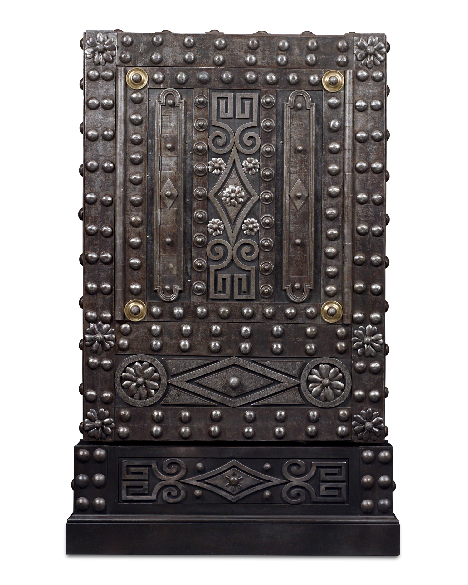 18th Century Italian Iron Floor Safe