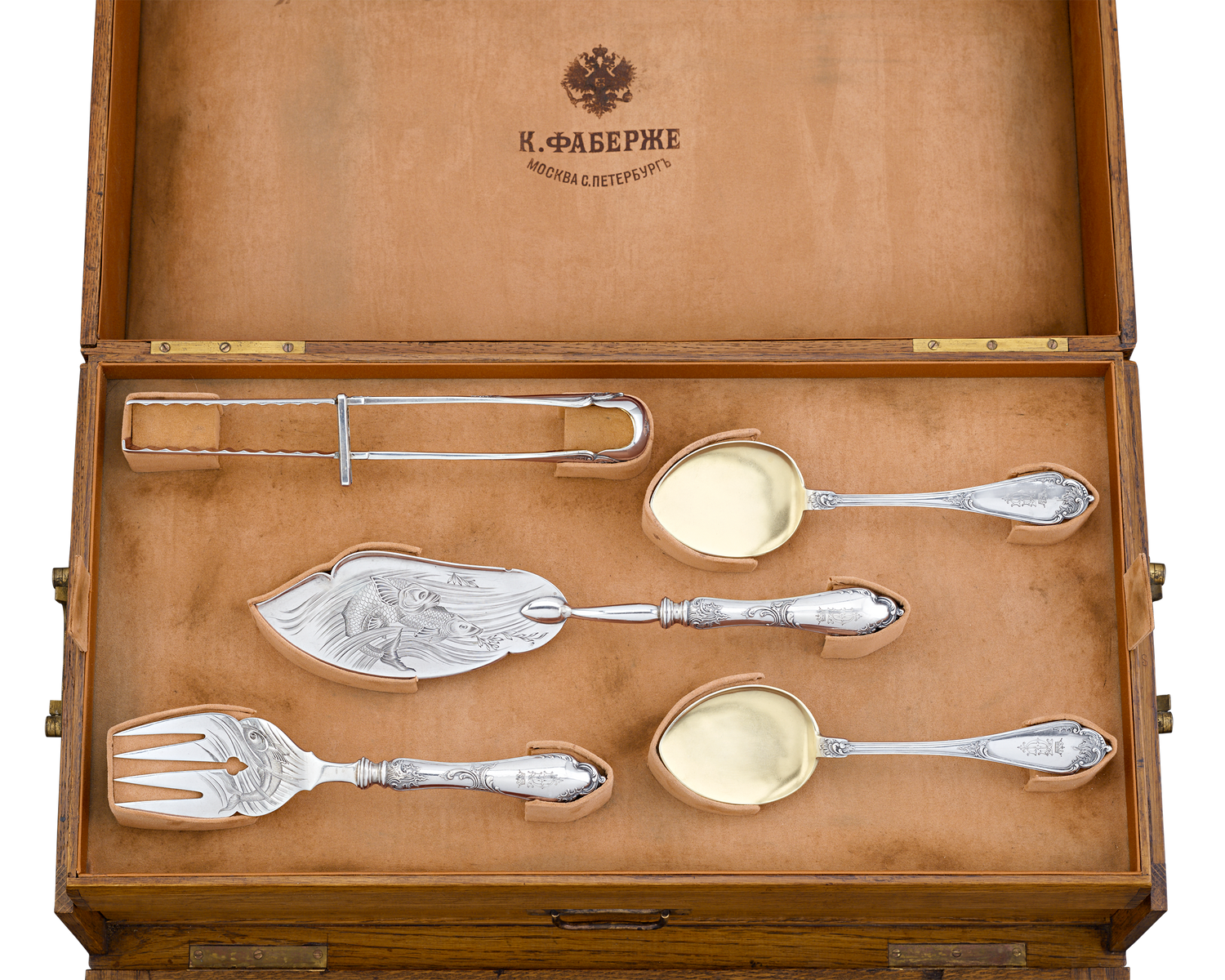 Fabergé Silver Flatware Service