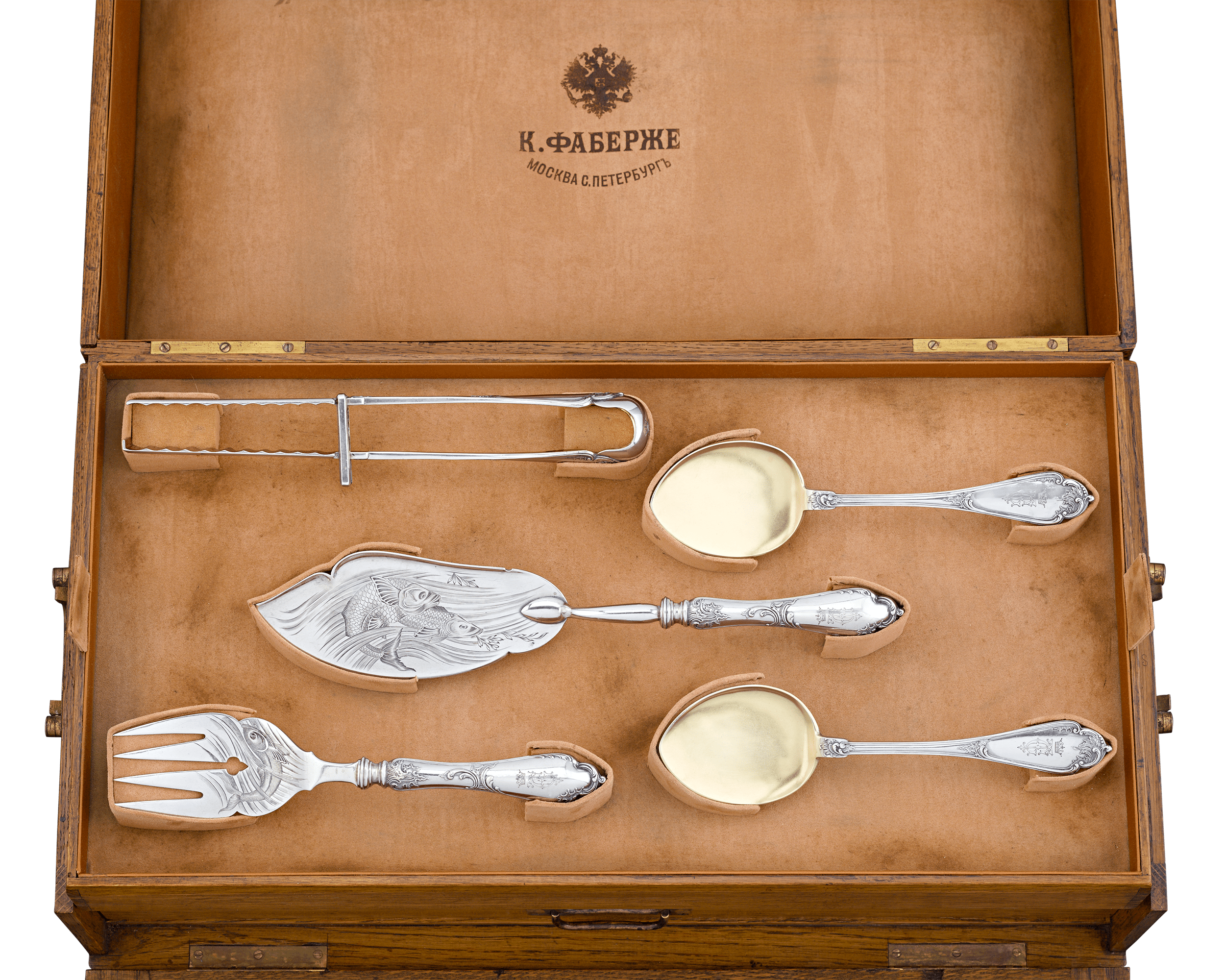 Fabergé Silver Flatware Service