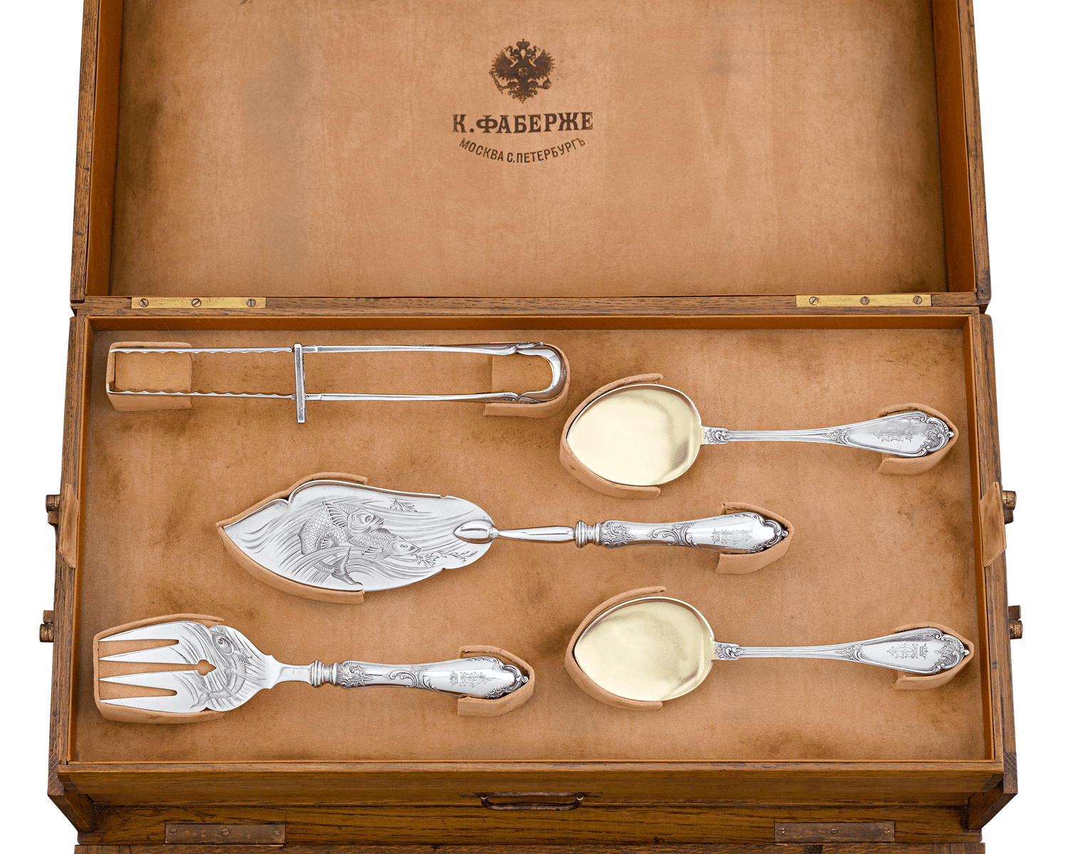 Fabergé Silver Flatware Service
