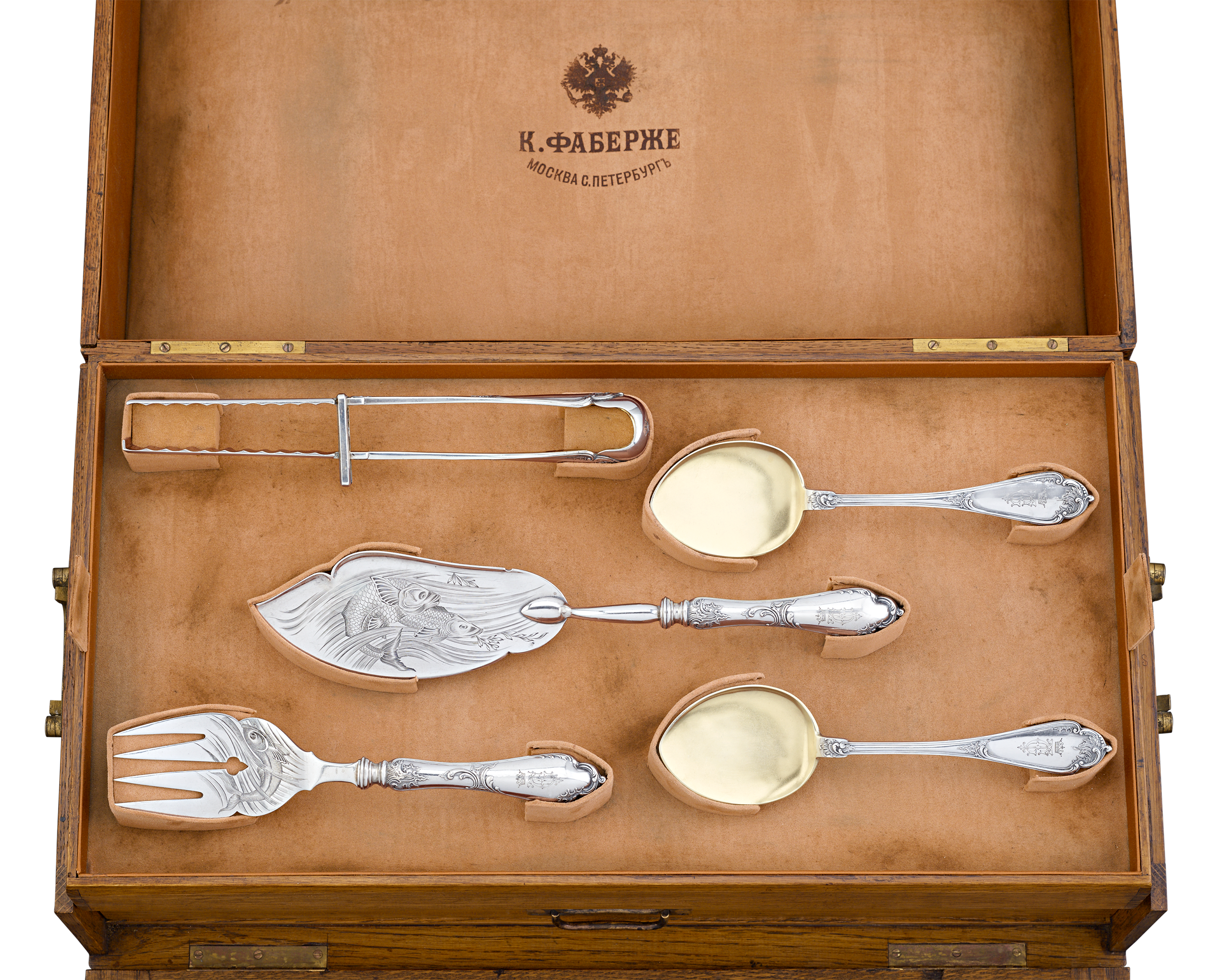 Fabergé Silver Flatware Service