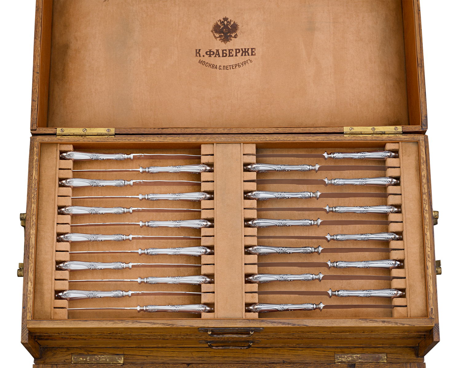 Fabergé Silver Flatware Service