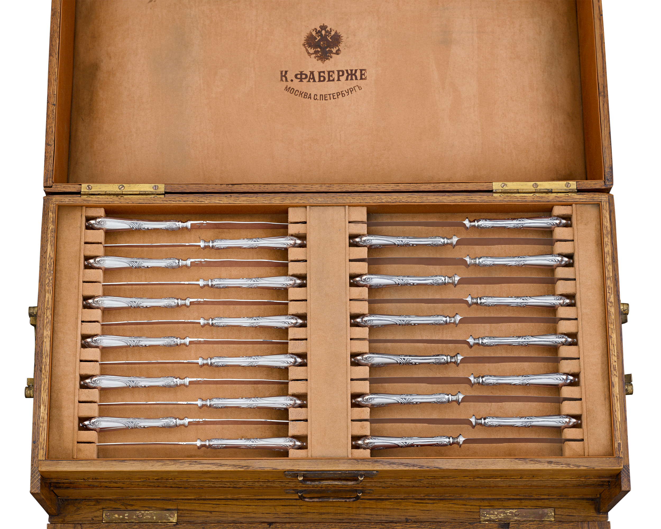 Fabergé Silver Flatware Service