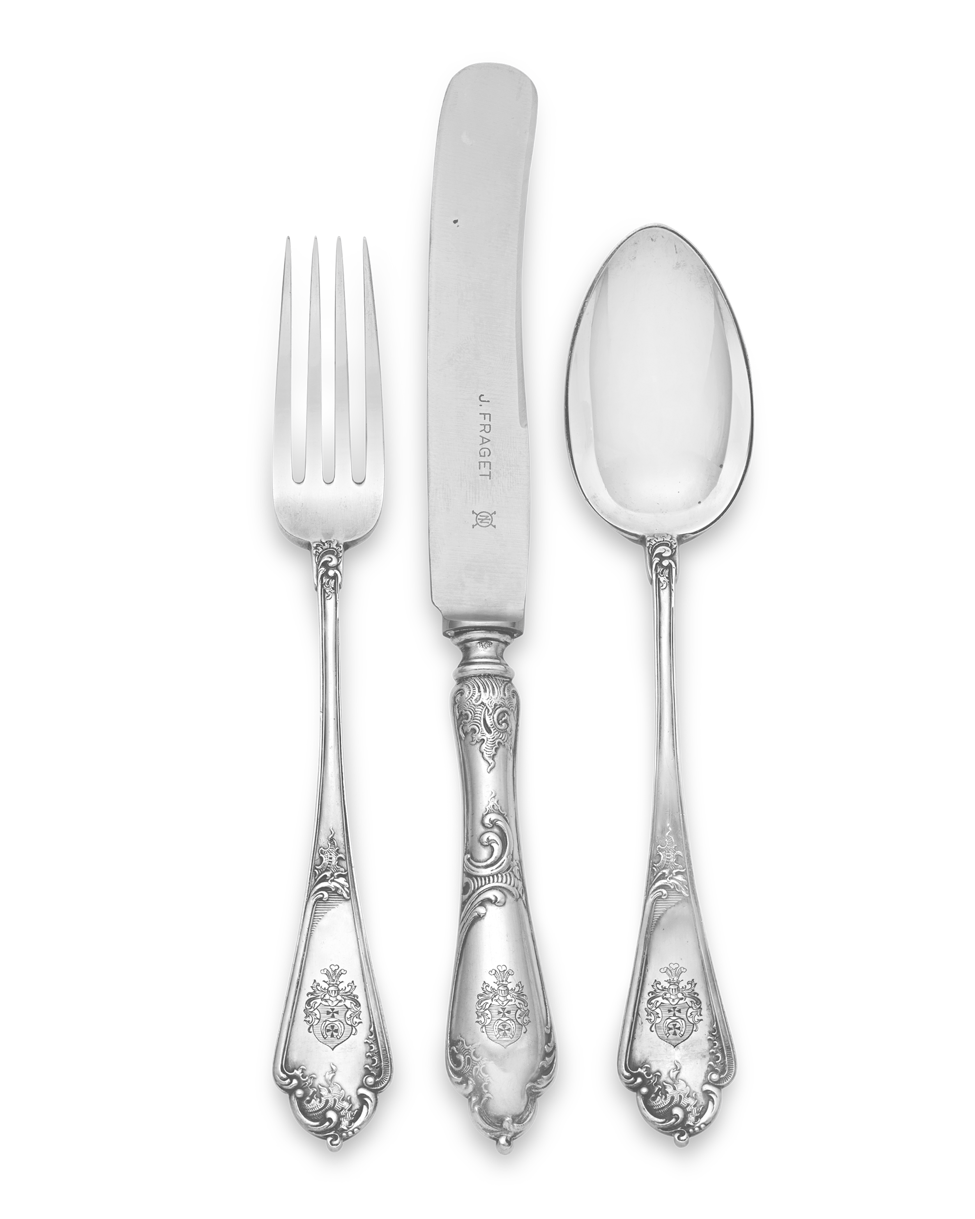 Fabergé Silver Flatware Service