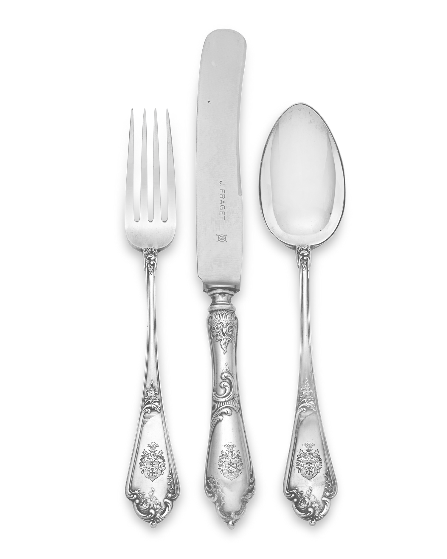 Fabergé Silver Flatware Service