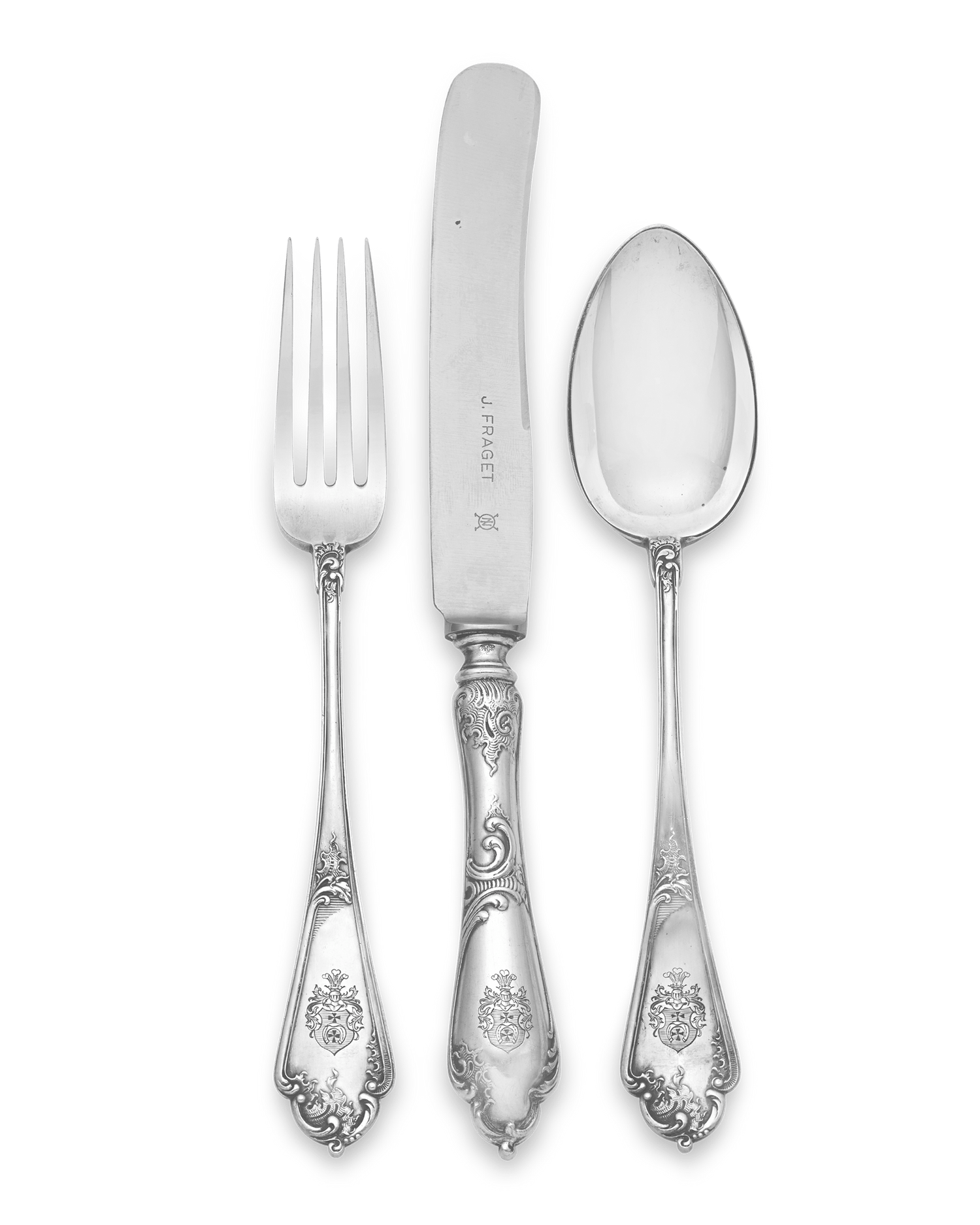 Fabergé Silver Flatware Service
