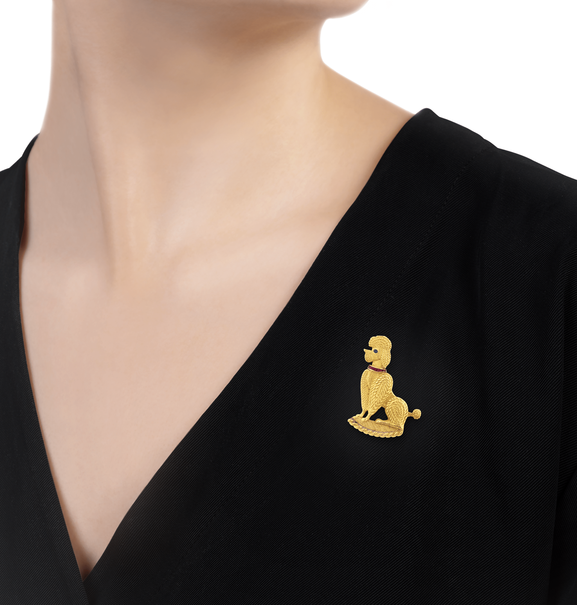 Cartier Poodle Pin