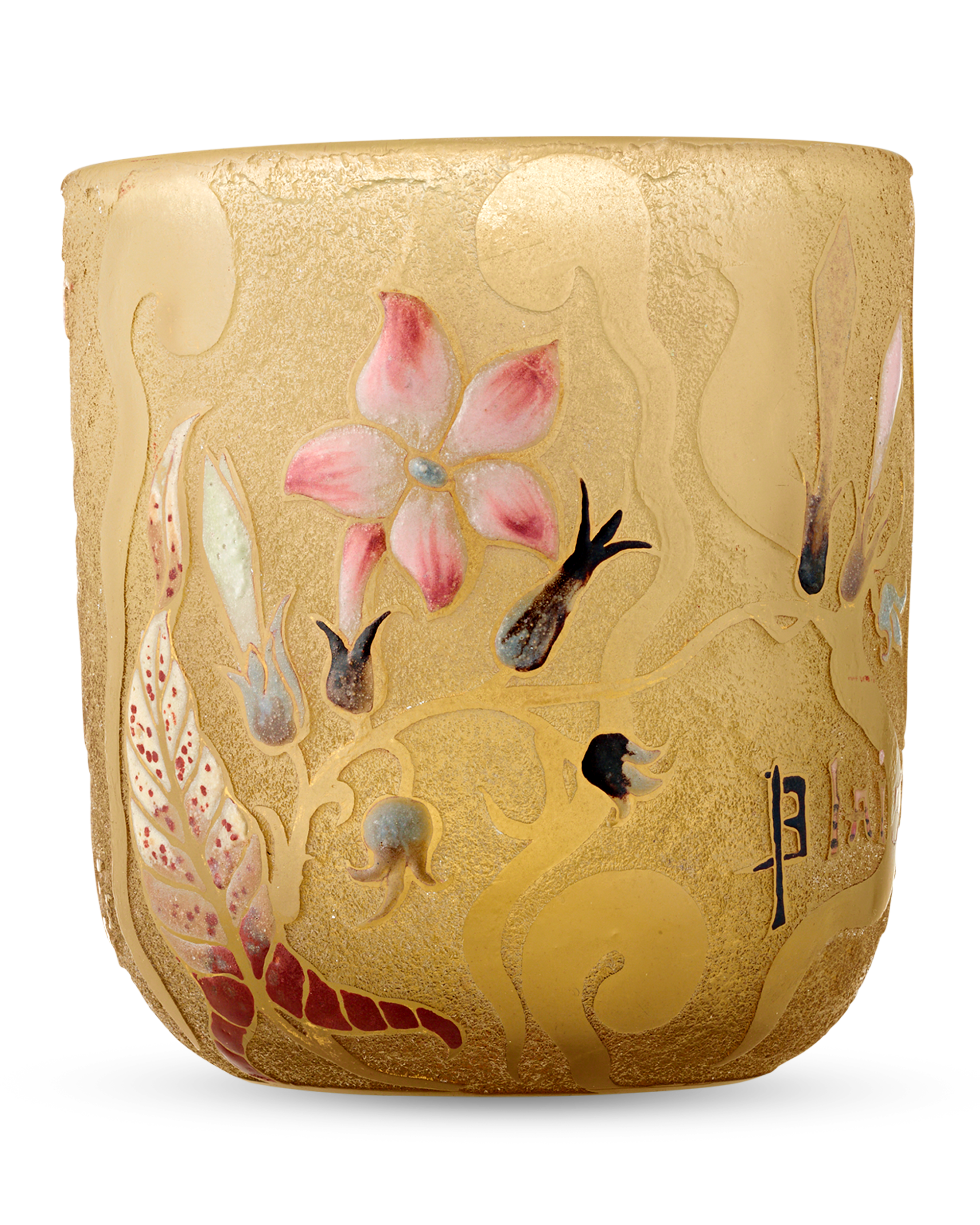 Gallé Art Nouveau Vase