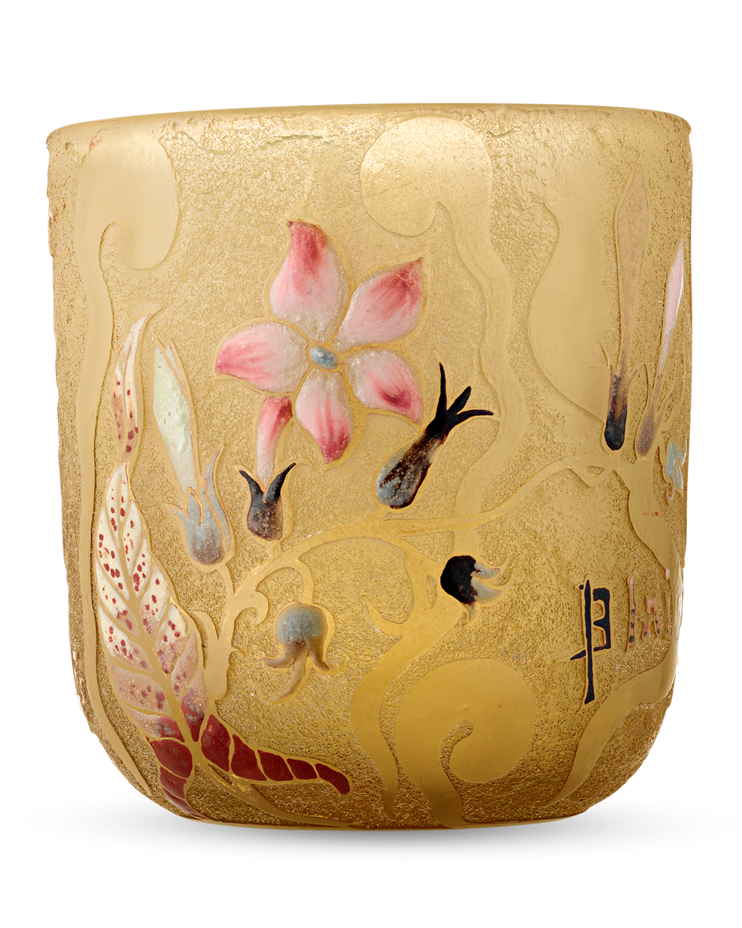 Gallé Art Nouveau Vase