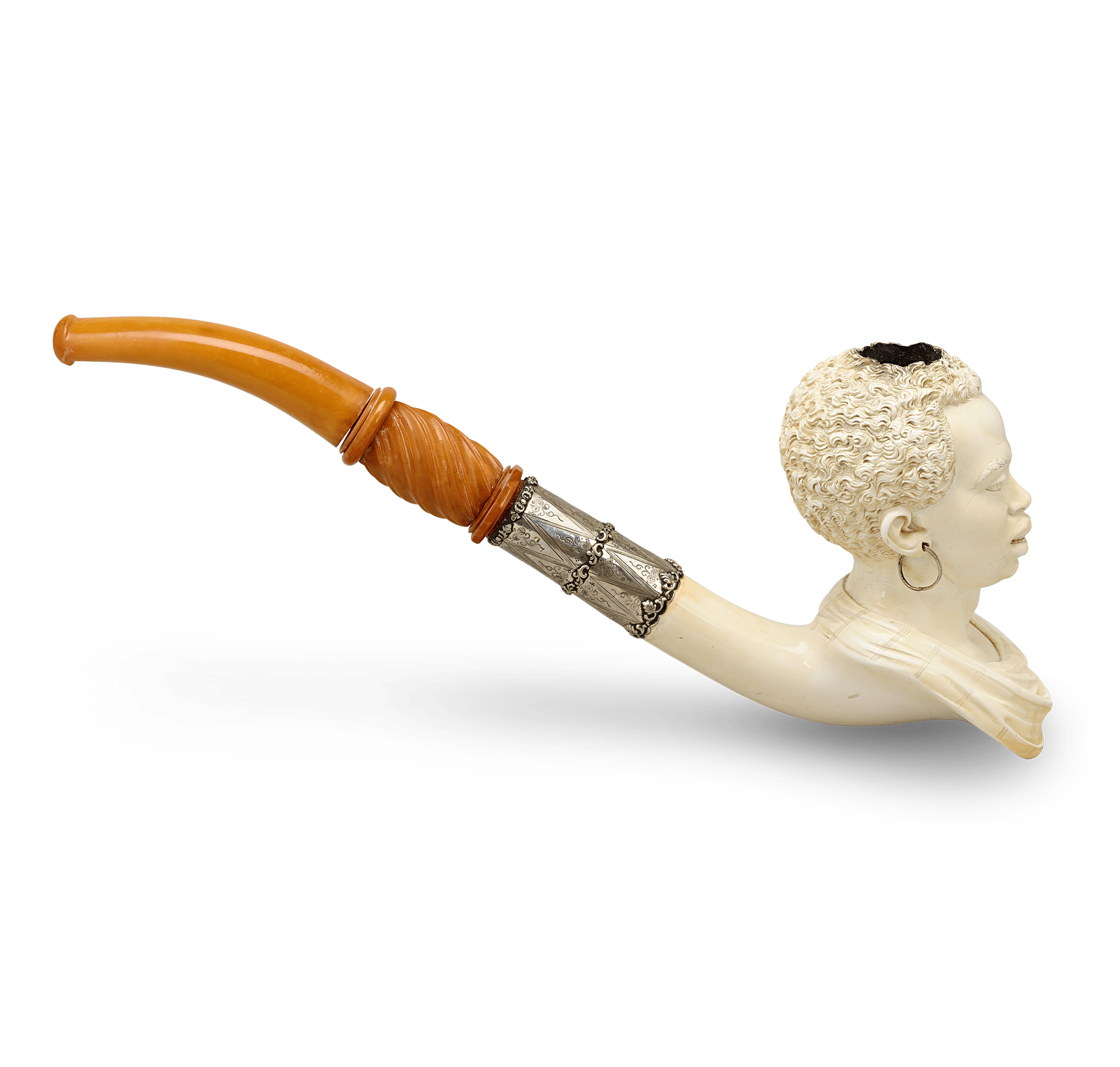 Figural Meerschaum Pipe