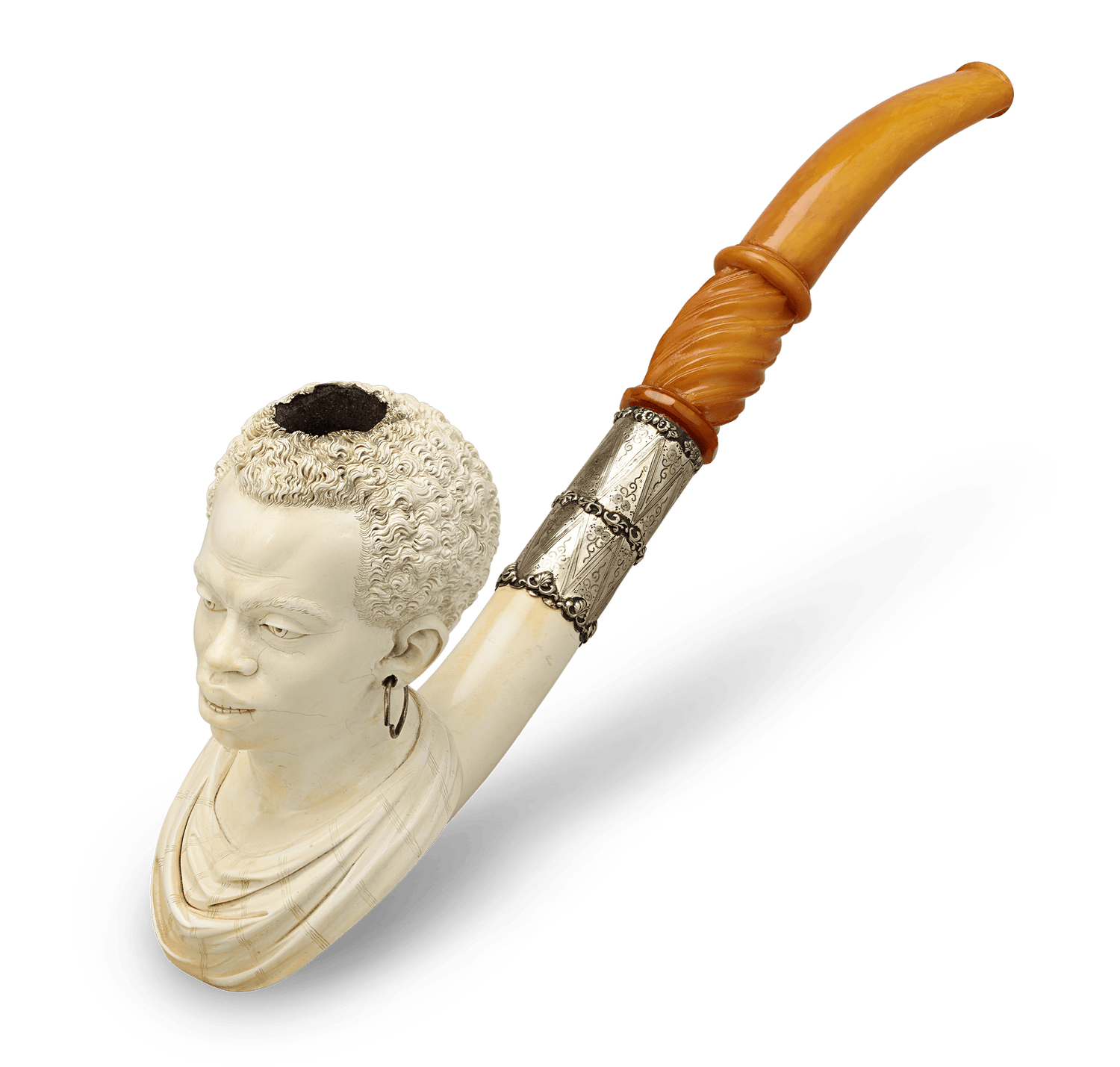 Figural Meerschaum Pipe