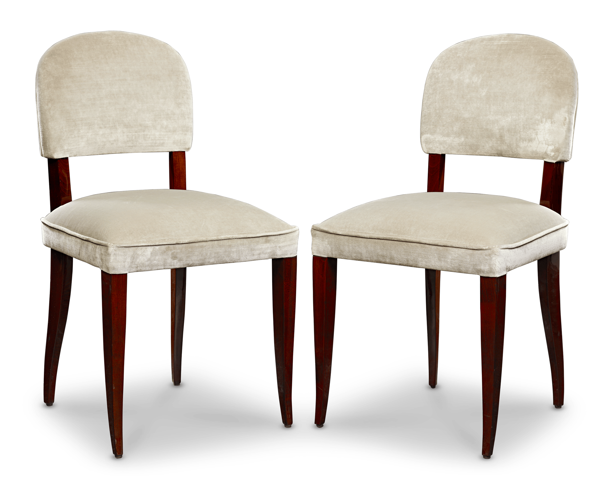 Pair of Jules Leleu Chairs 