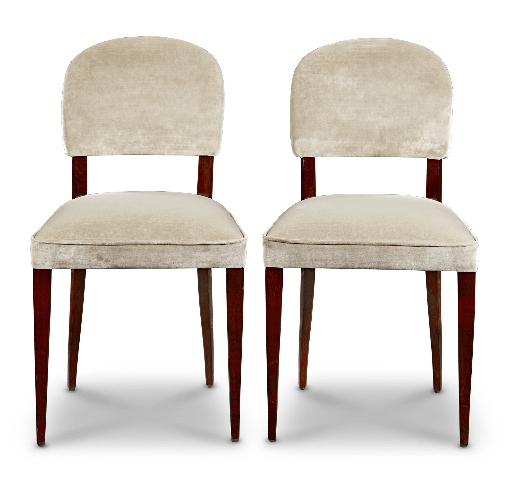Pair of Jules Leleu Chairs 