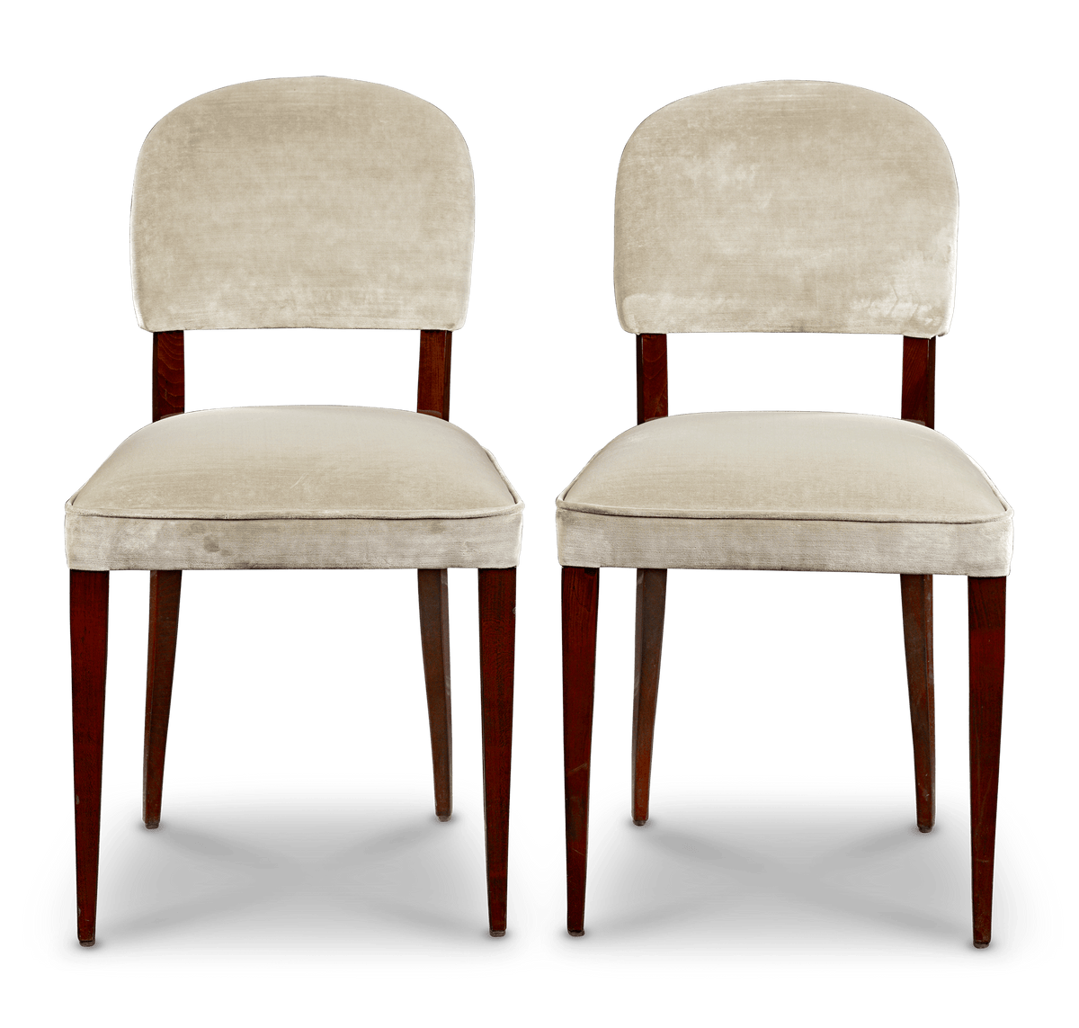 Pair of Jules Leleu Chairs 