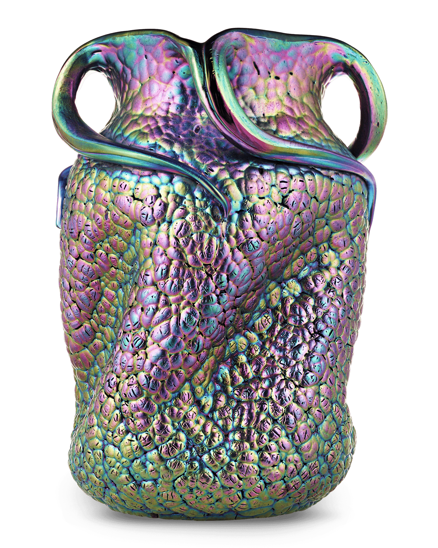 Loetz Lava Vase