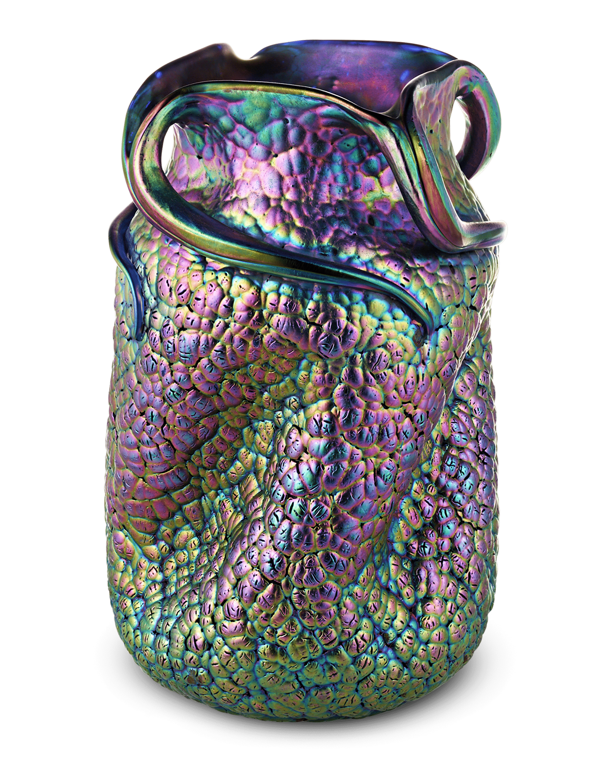 Loetz Lava Vase