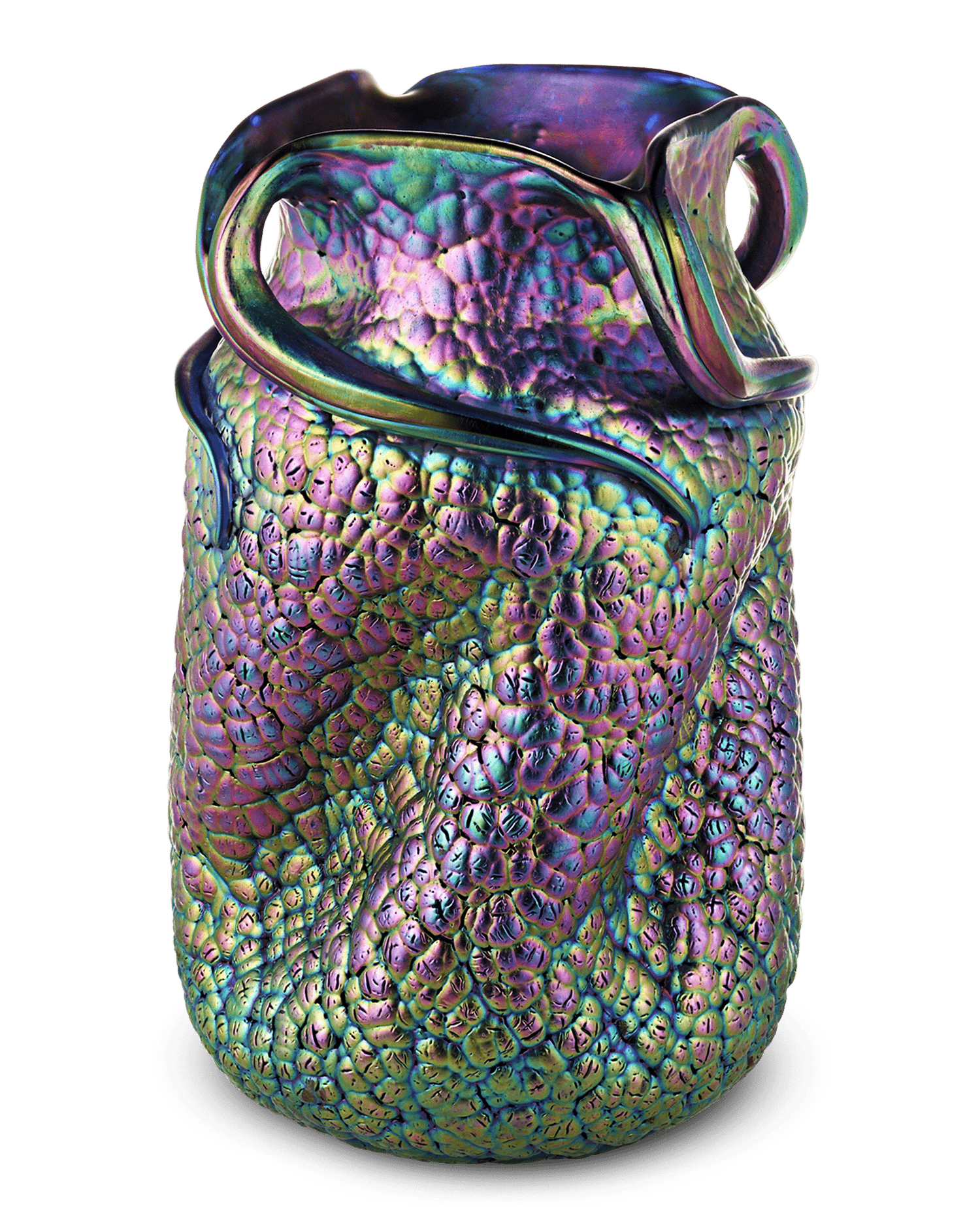 Loetz Lava Vase