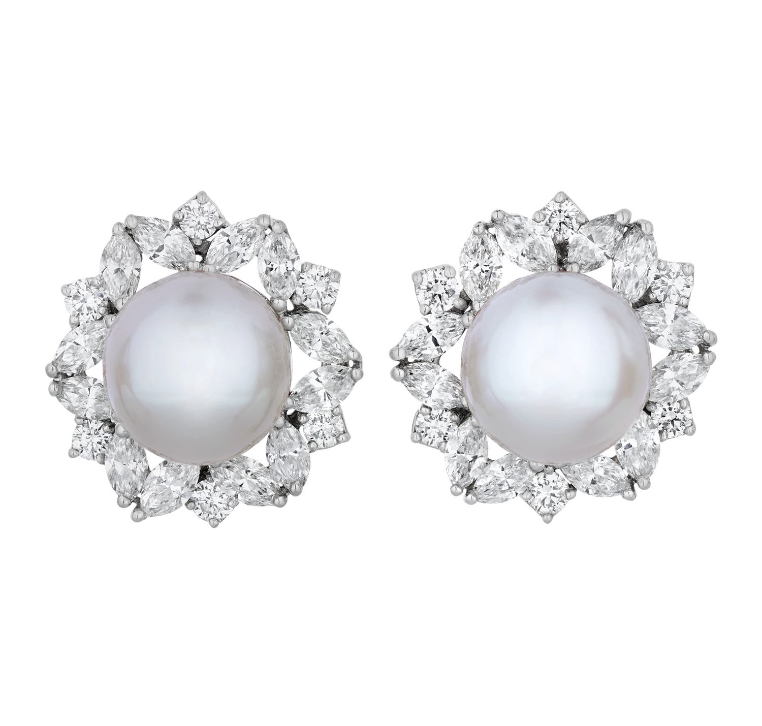 South Sea Pearl Earrings | M.S. Rau