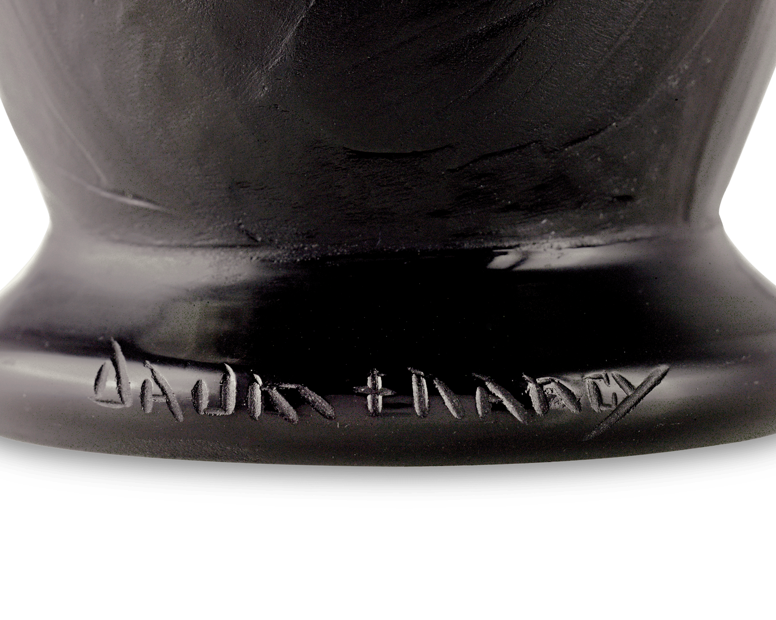 Wheel Carved Cameo Glass Vase by Daum Nancy