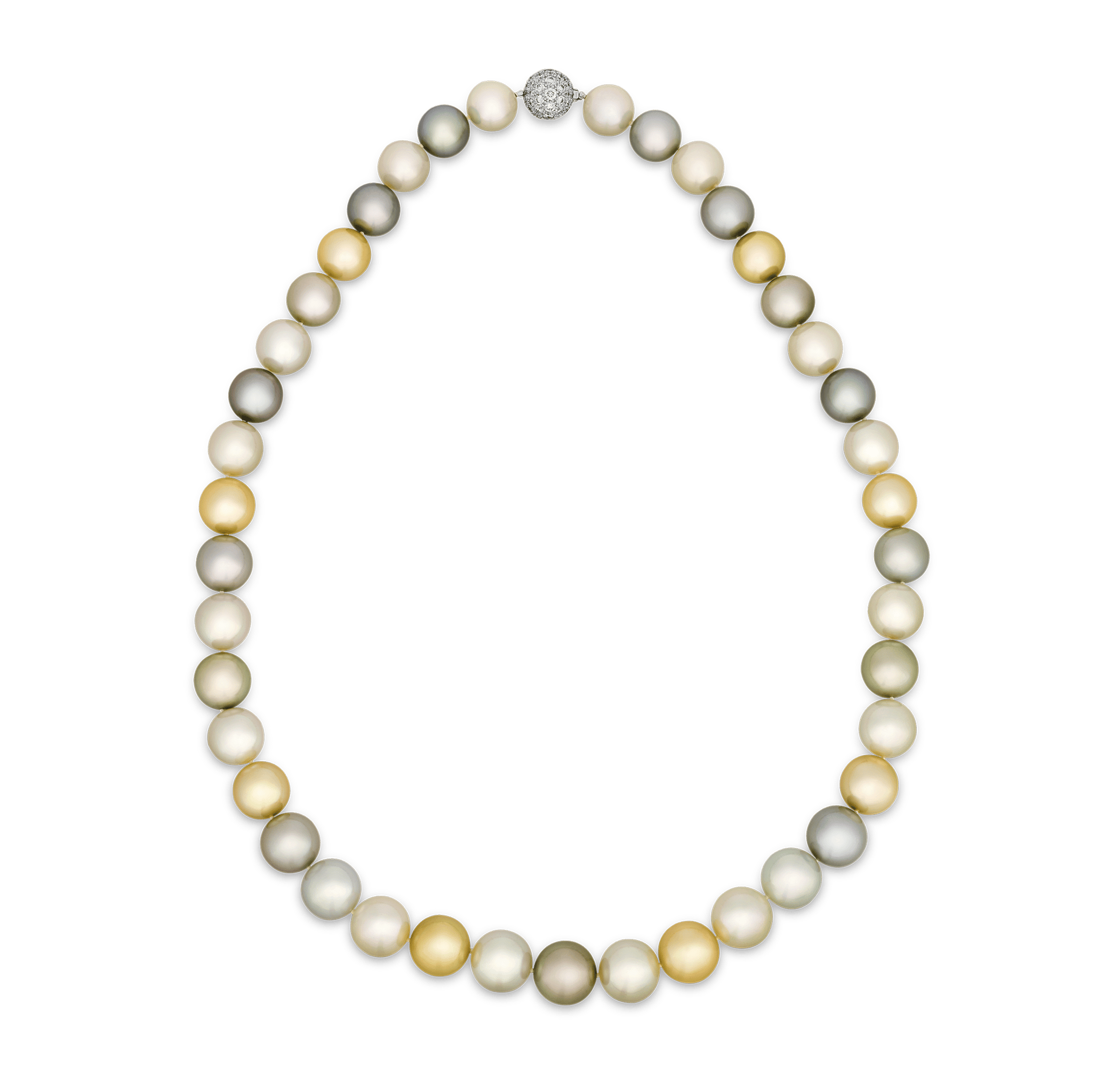 Tiffany & Co. Multicolor South Sea Pearl Necklace