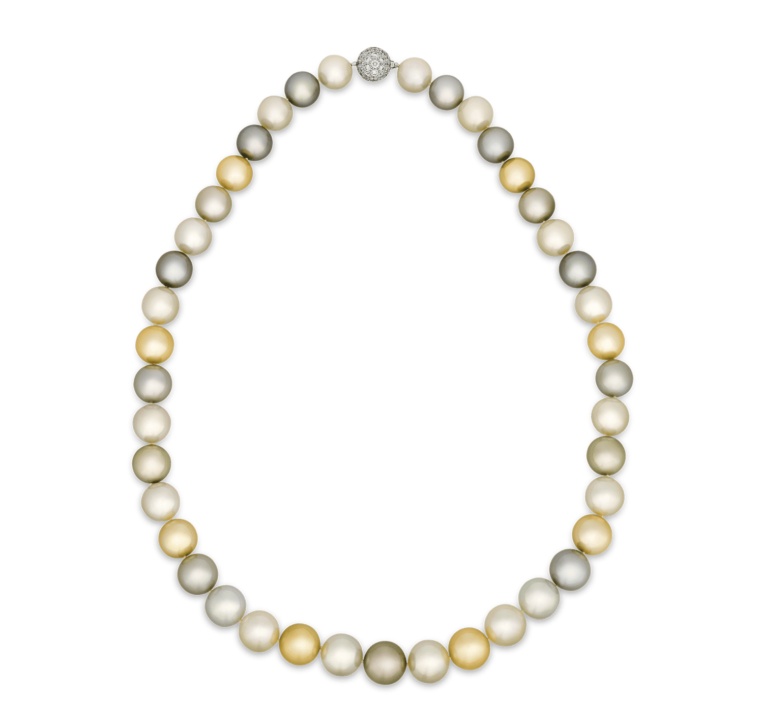 Tiffany & Co. Multicolor South Sea Pearl Necklace