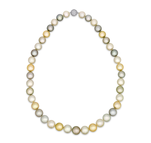 Tiffany & Co. Multicolor South Sea Pearl Necklace