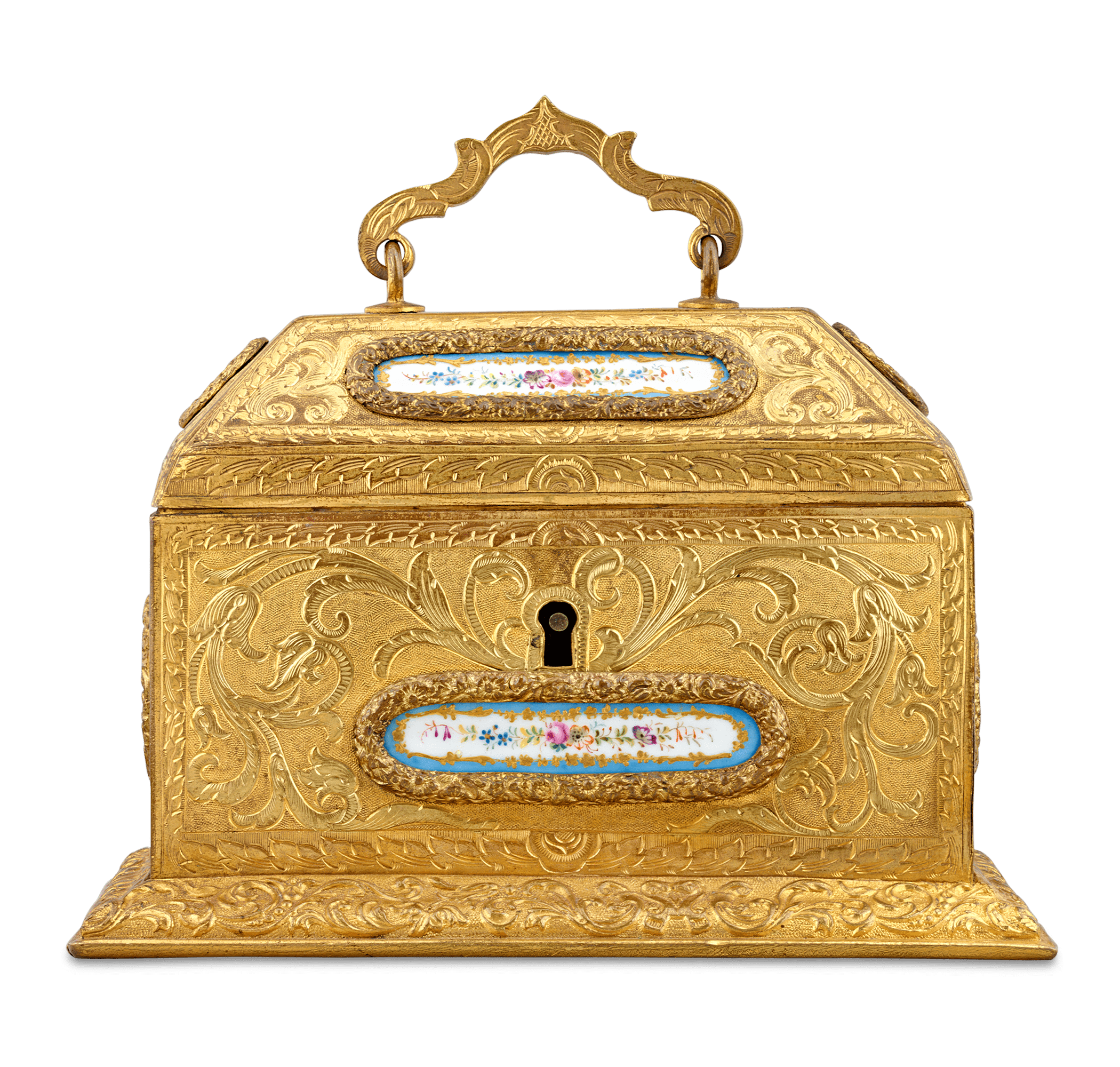 Sèvres Porcelain and Bronze Box